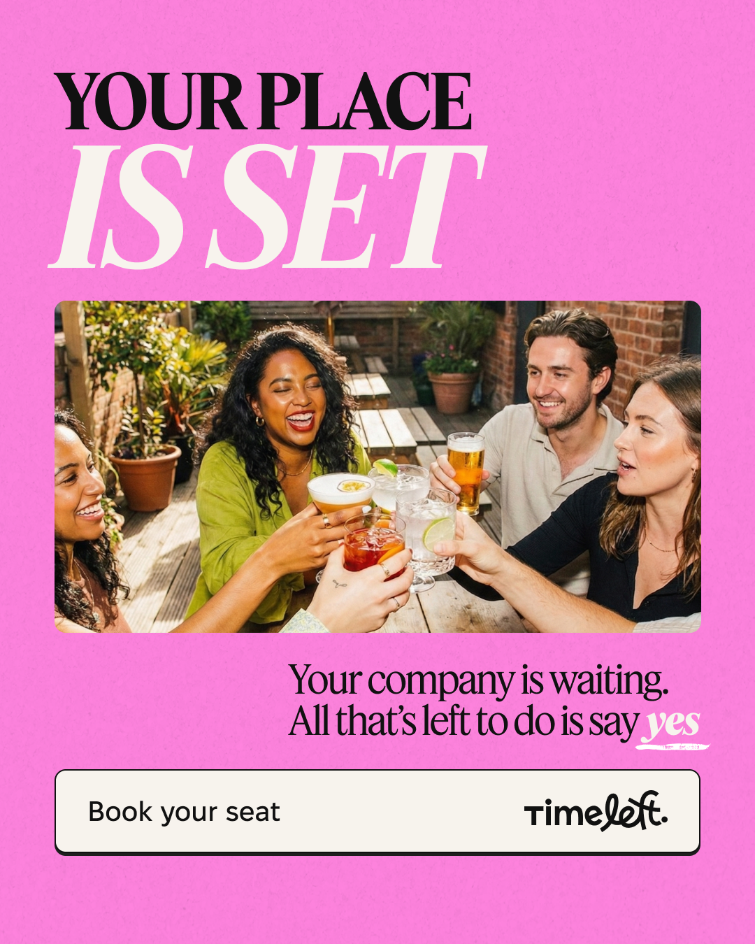 Timeleft Facebook ad