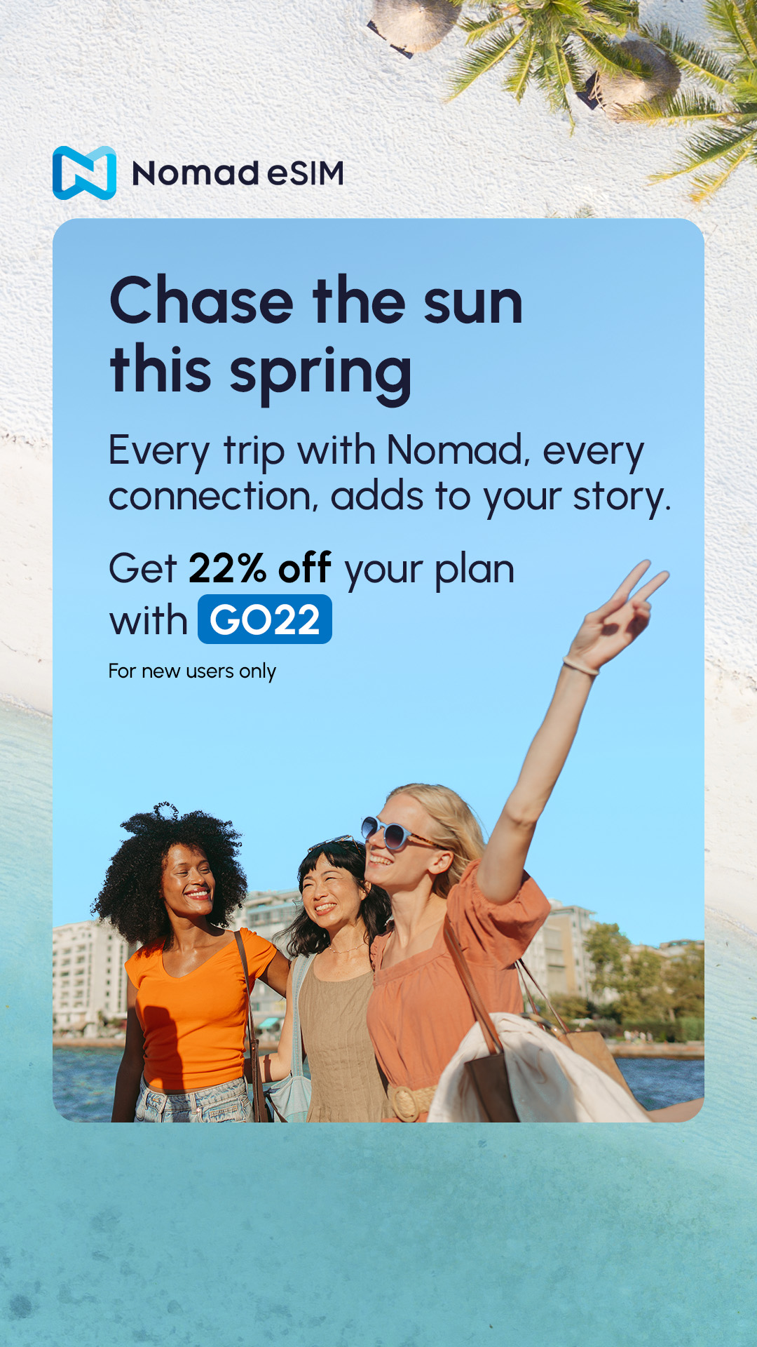 Nomad Esim Facebook ad