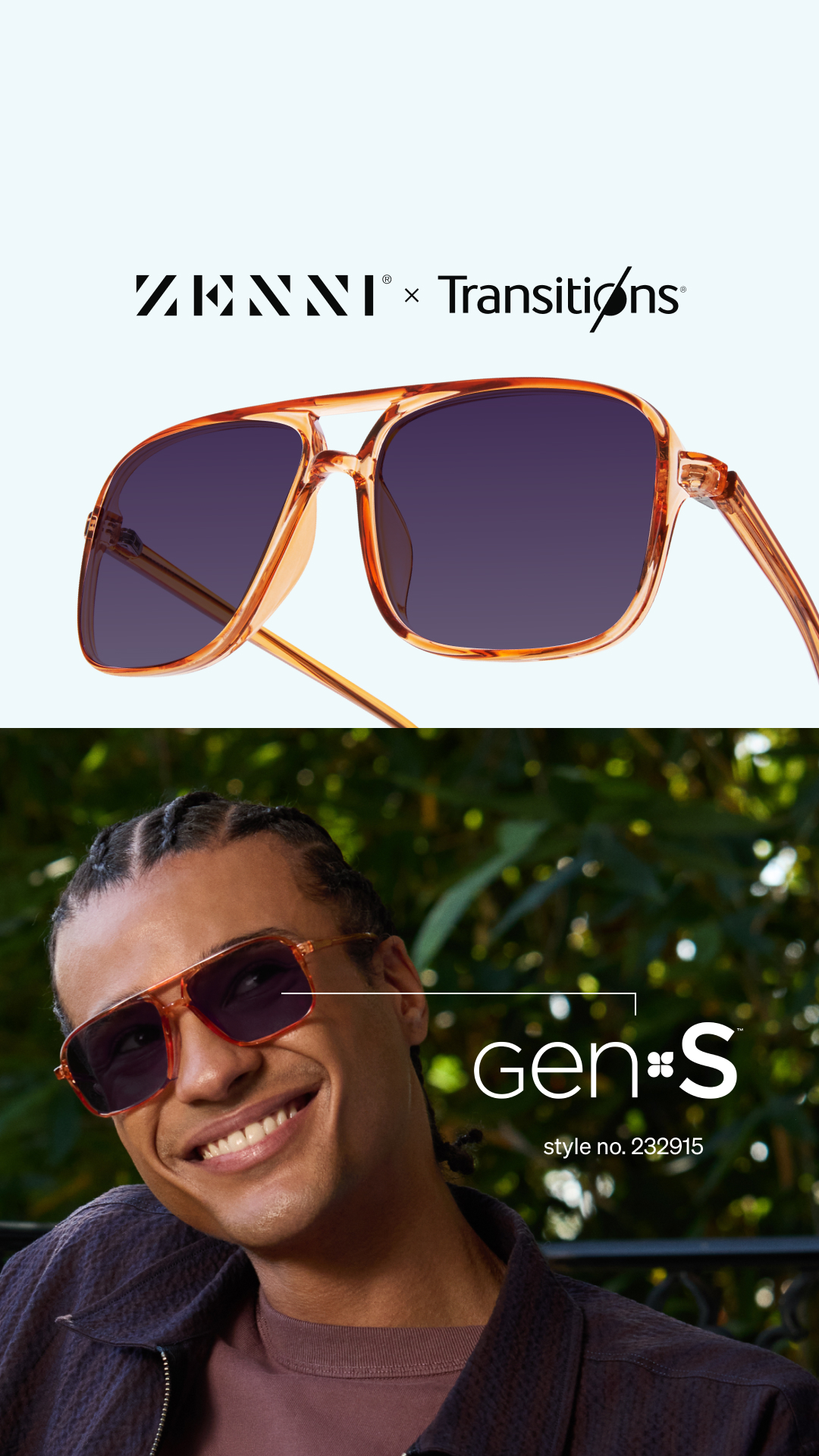 Zenni Optical Facebook ad