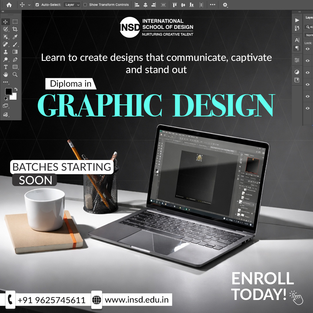 INSD Corporate branch - International School of Design Facebook ad: Admissions Open | Apply Now