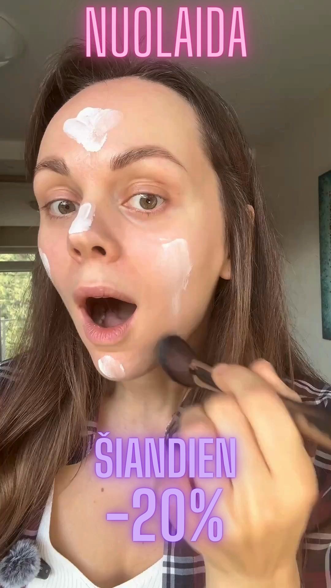 Lumimicosmetics Facebook ad: LUMIMI hibridinė kosmetika