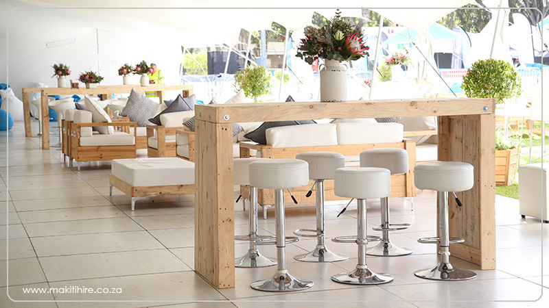Makiti Hire Facebook ad: Wedding and Event Furniture & Décor Hire