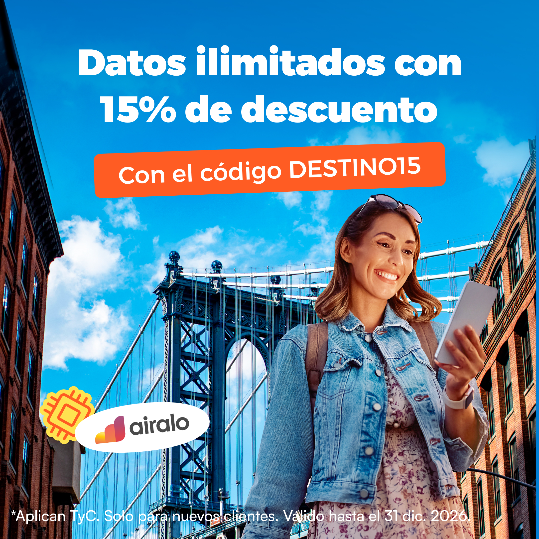 Airalo Global eSIM Store Facebook ad