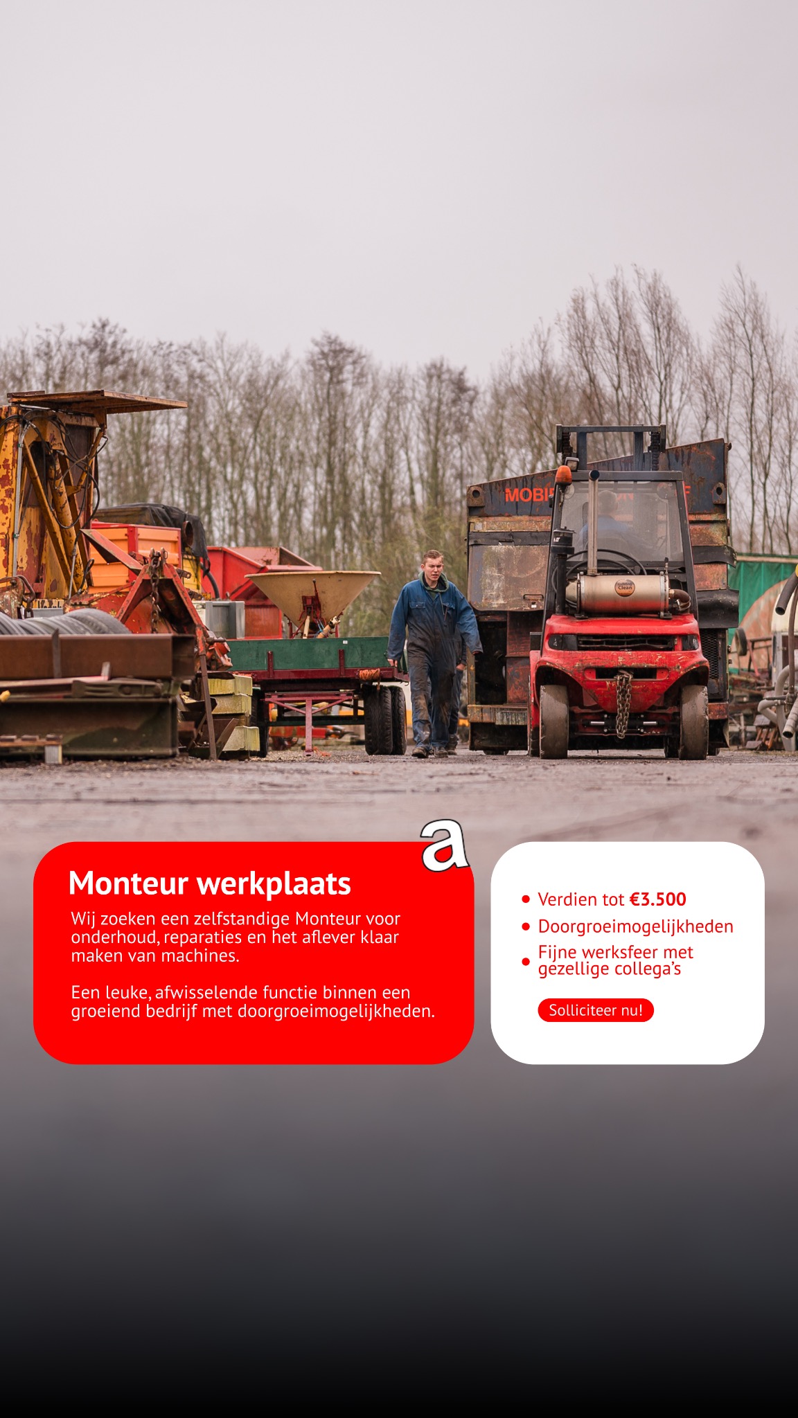 Aantjes Goudriaan Machinery Facebook ad from Mar 24, 2026