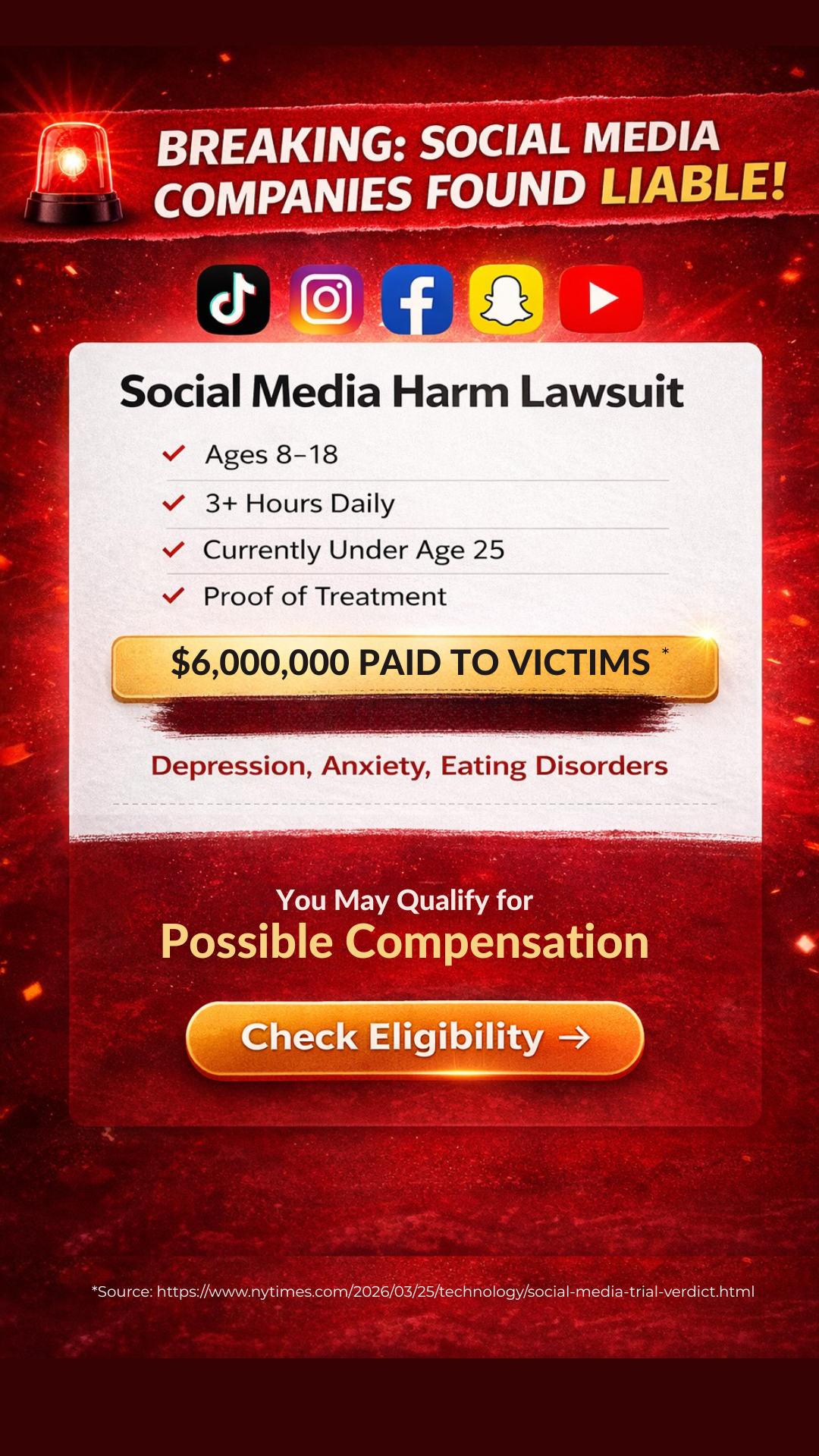 Wewillfightforyourjustice.com Facebook ad