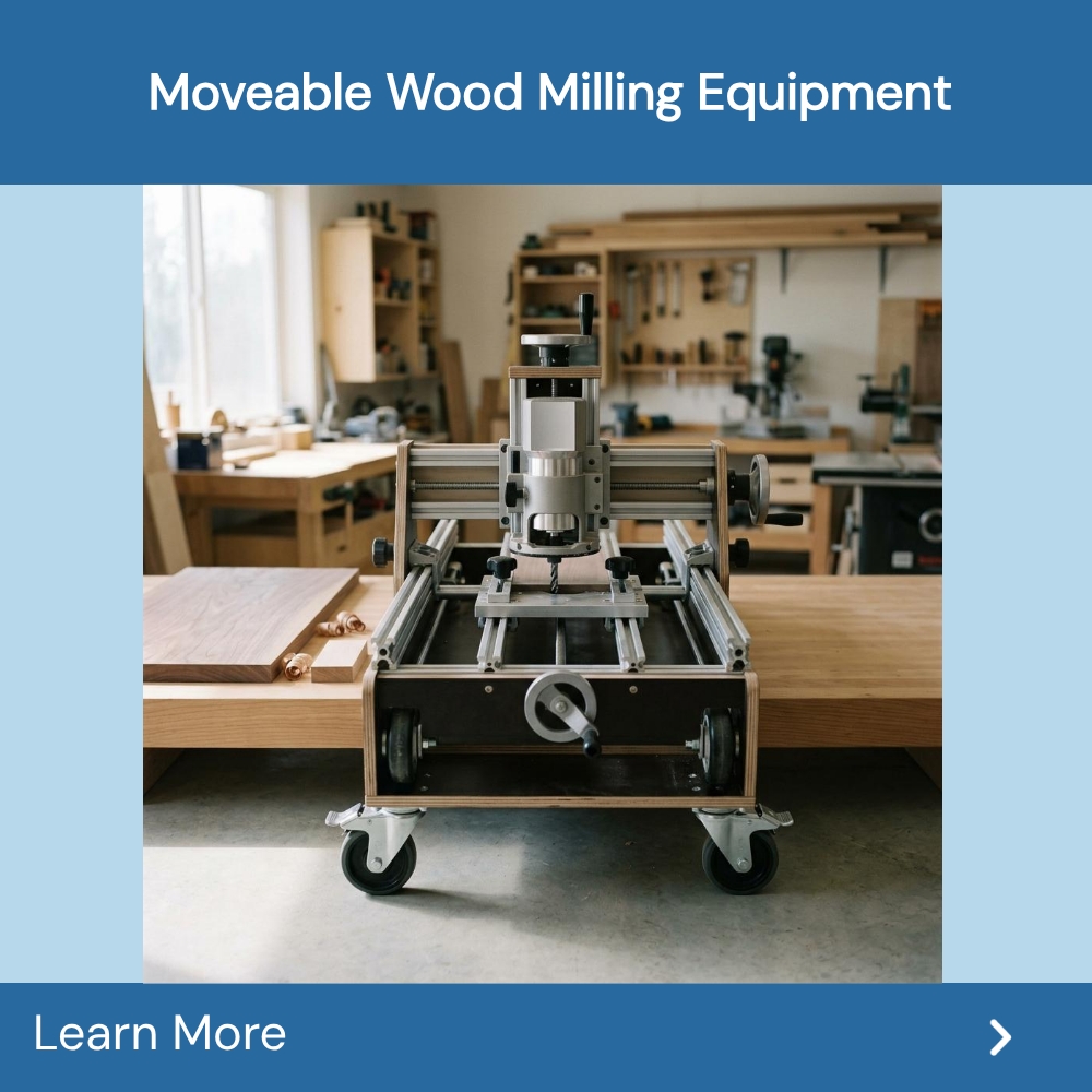 Thesearchhound Now Facebook ad: Moveable Wood Milling Equipment...