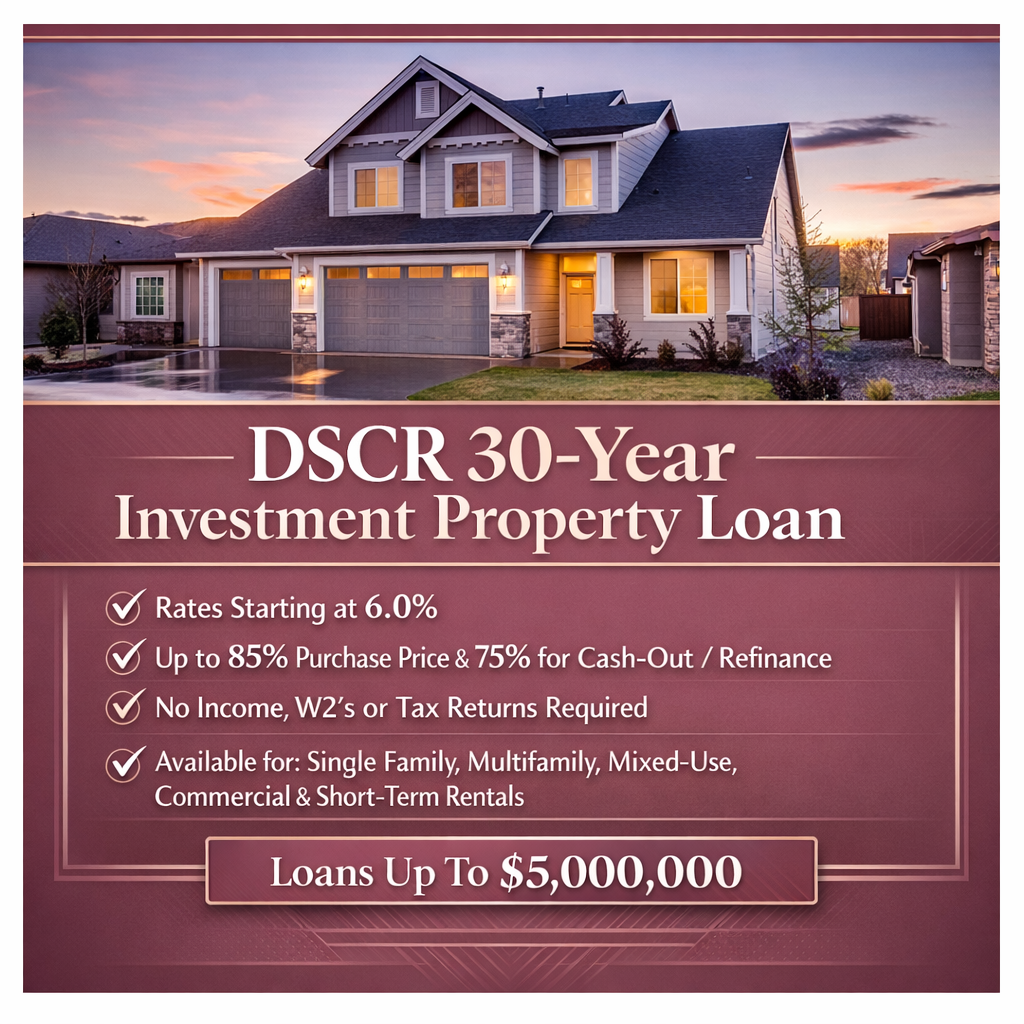 Pearson Financial Facebook ad: Investment Real Estate Loans