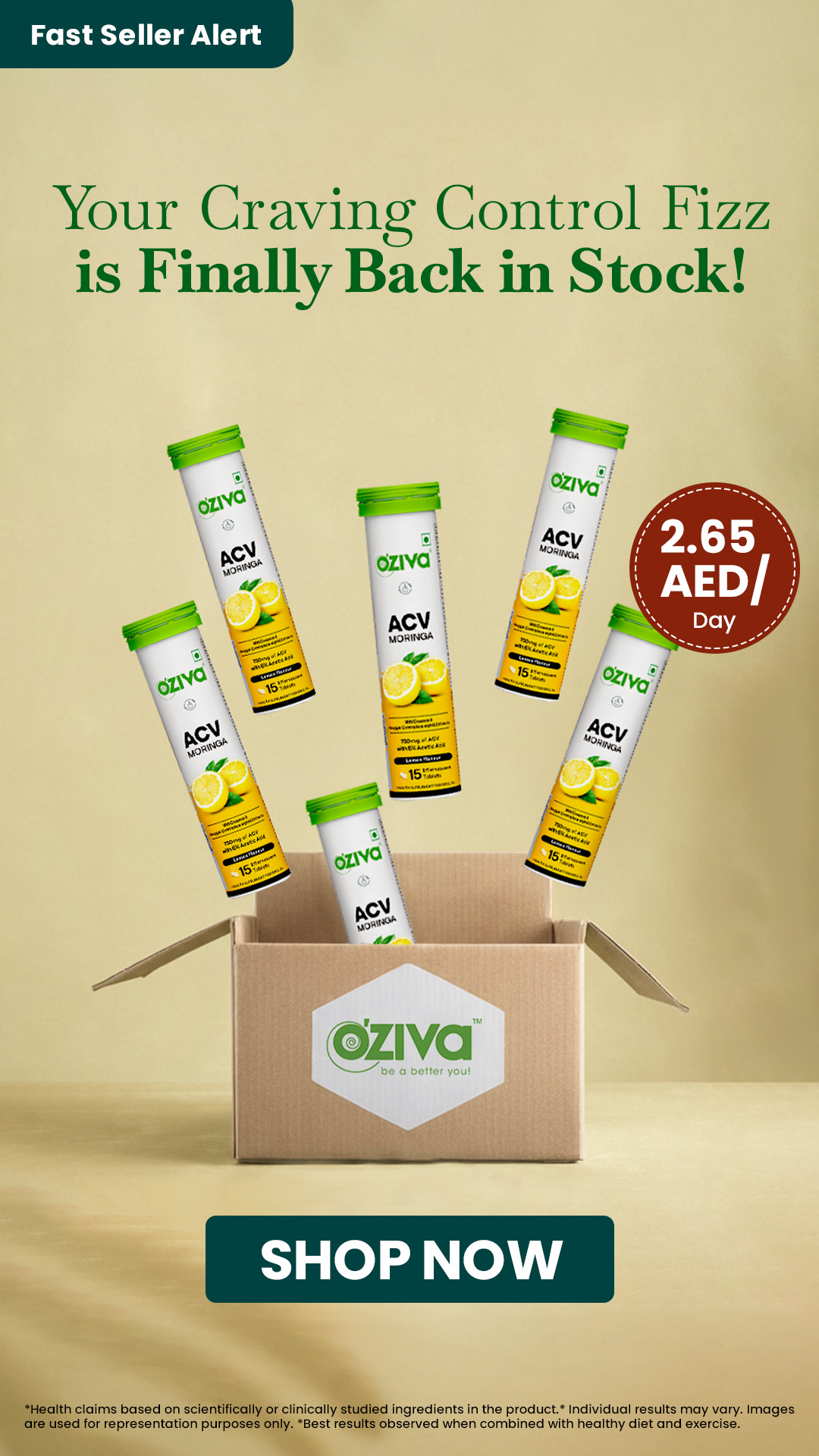 OZiva Facebook ad