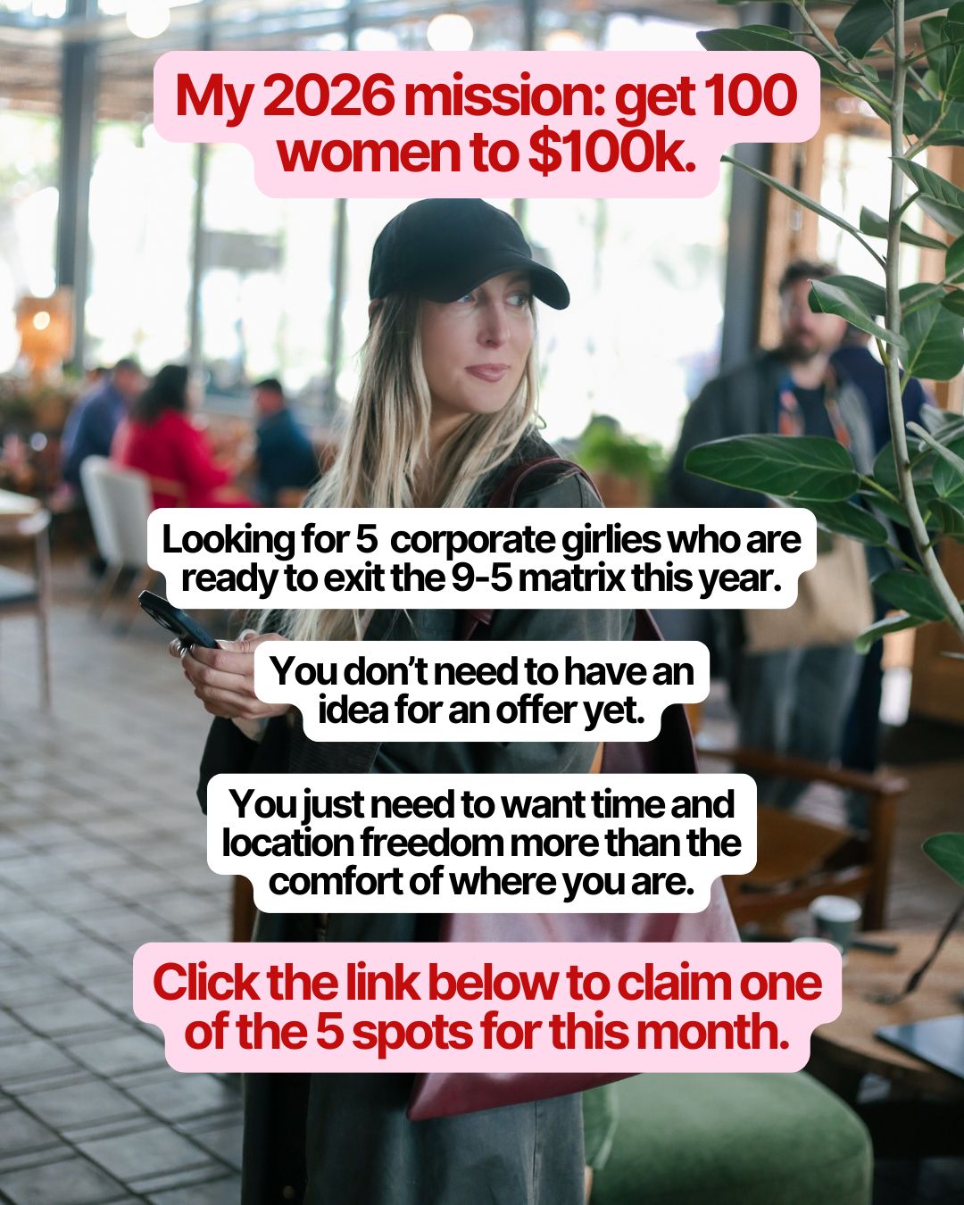 ExGirlboss Facebook ad: Before you hire that expensive business coach…talk to…