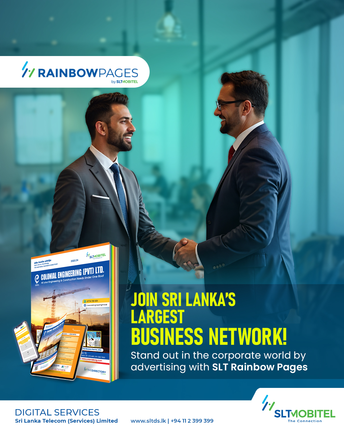 Rainbow Pages by SLT-MOBITEL Facebook ad