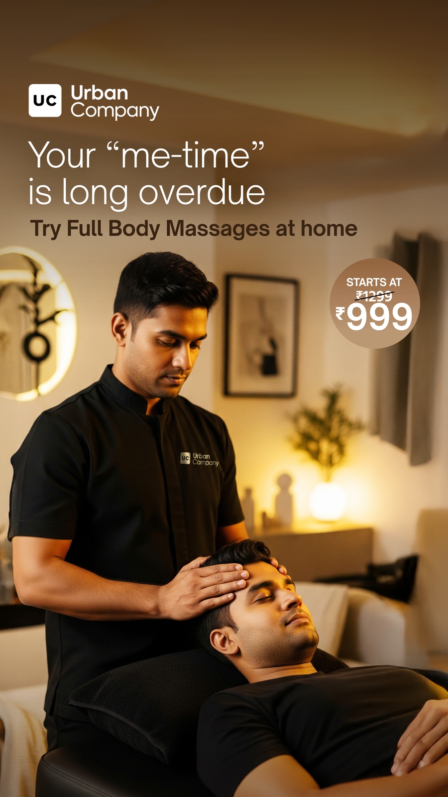 Urban Company Facebook ad