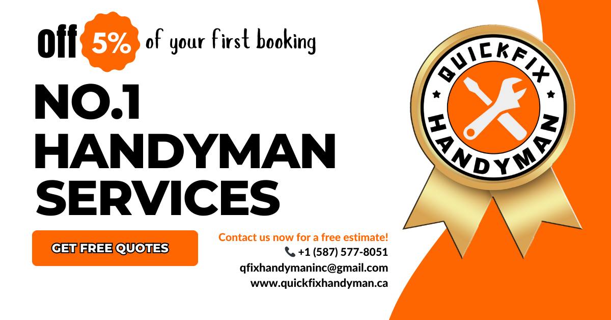 Quick Fix Handyman Inc. Facebook ad: Need a Quick Fix?