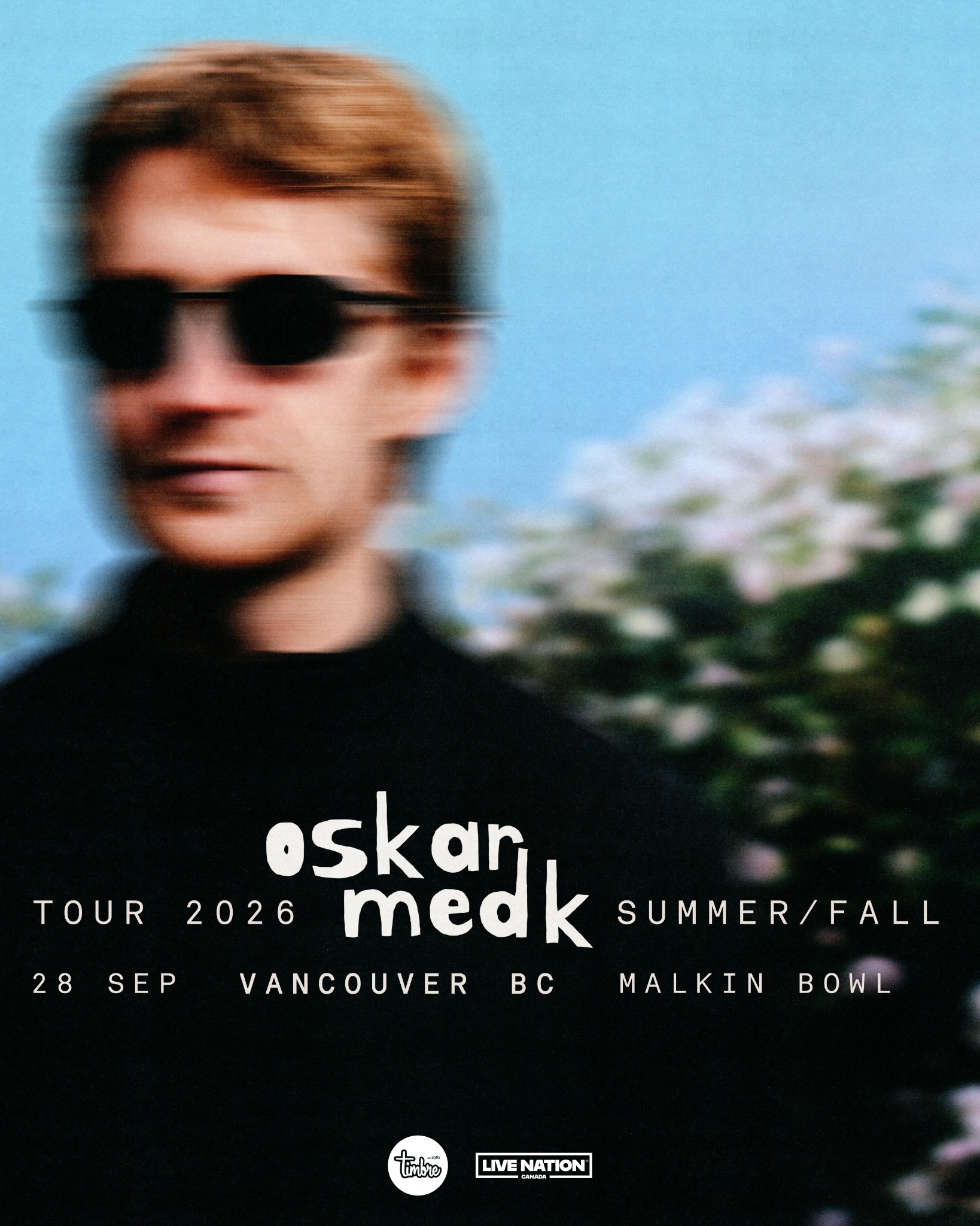 Timbre Concerts Facebook ad: oskar med k returns to Vancouver Sept 28…