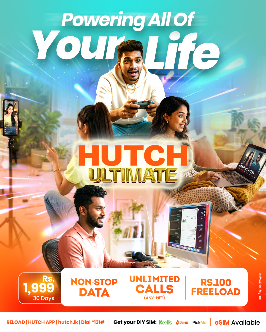 Hutch Sri Lanka Facebook ad