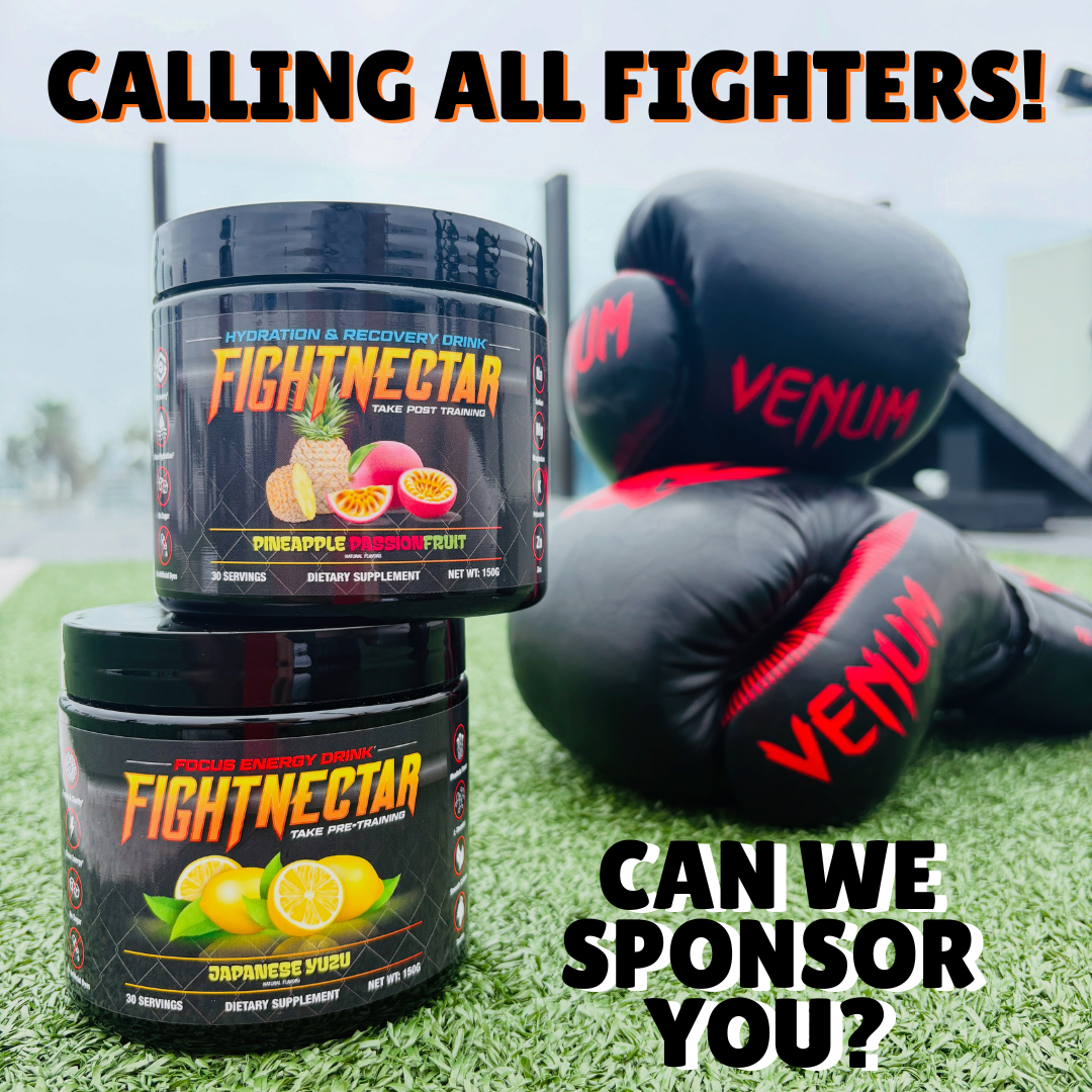 FightNectar Facebook ad: Get Sponsored!