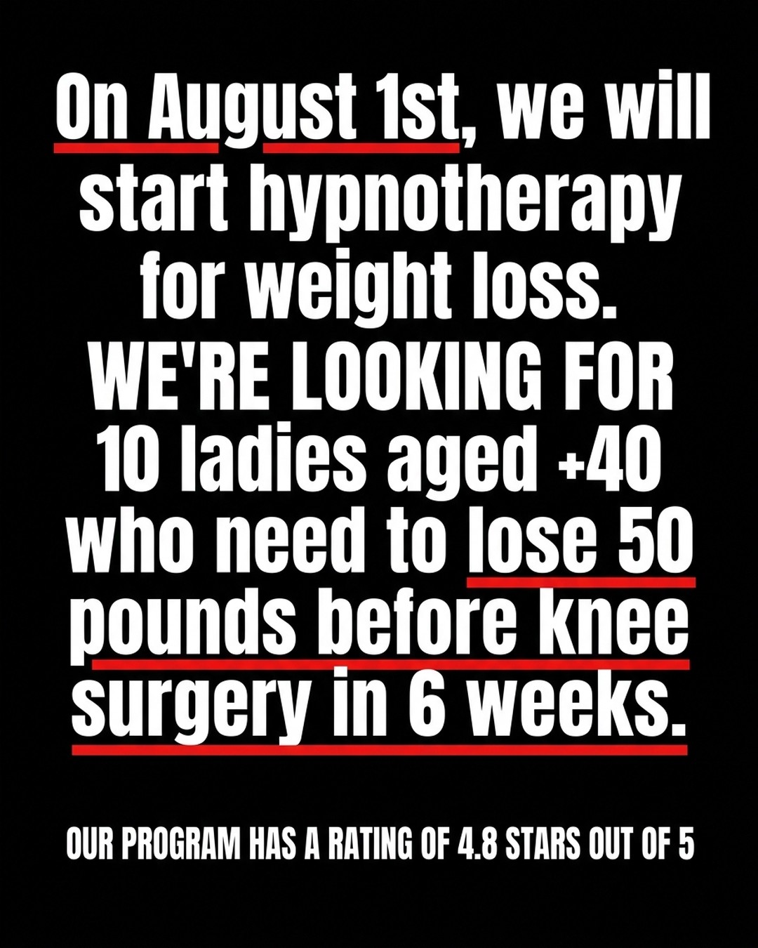 Hypnozio: power of hypnotherapy Facebook ad