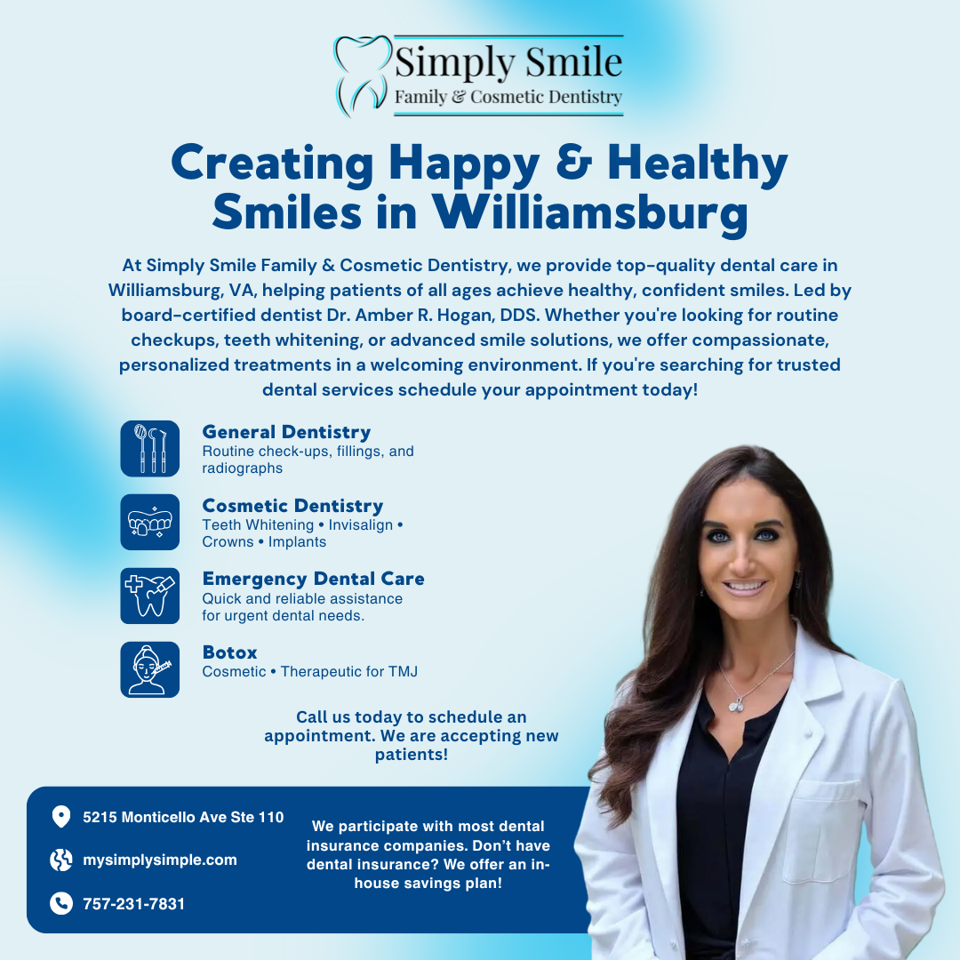 Simply Smile Family & Cosmetic Dentistry Facebook ad