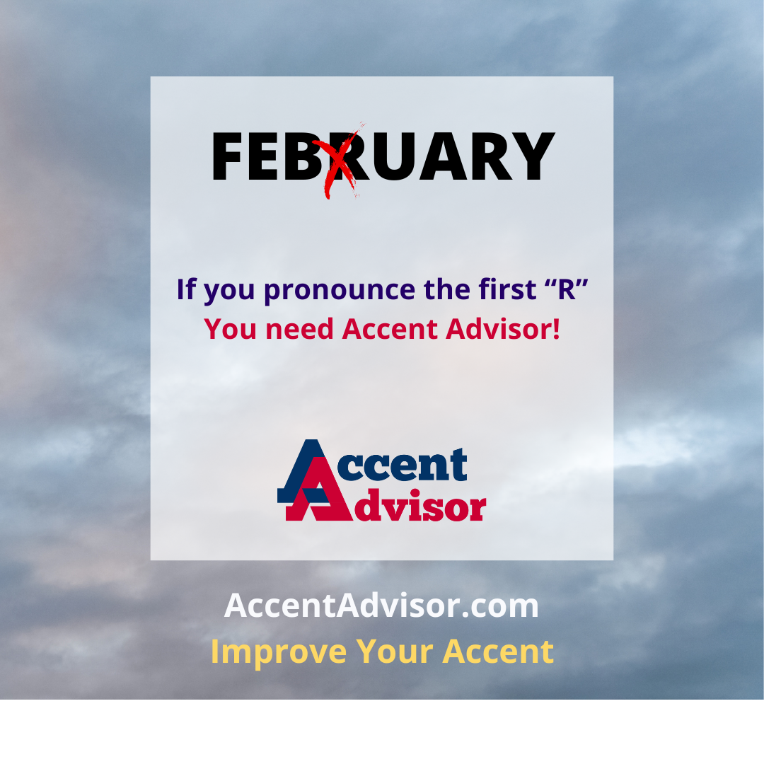 Accent Advisor - American Pronunciation Facebook ad