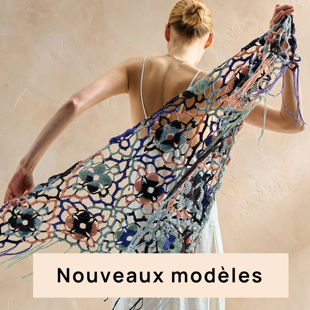 Happywool.com Facebook ad: Les nouveaux Modèles