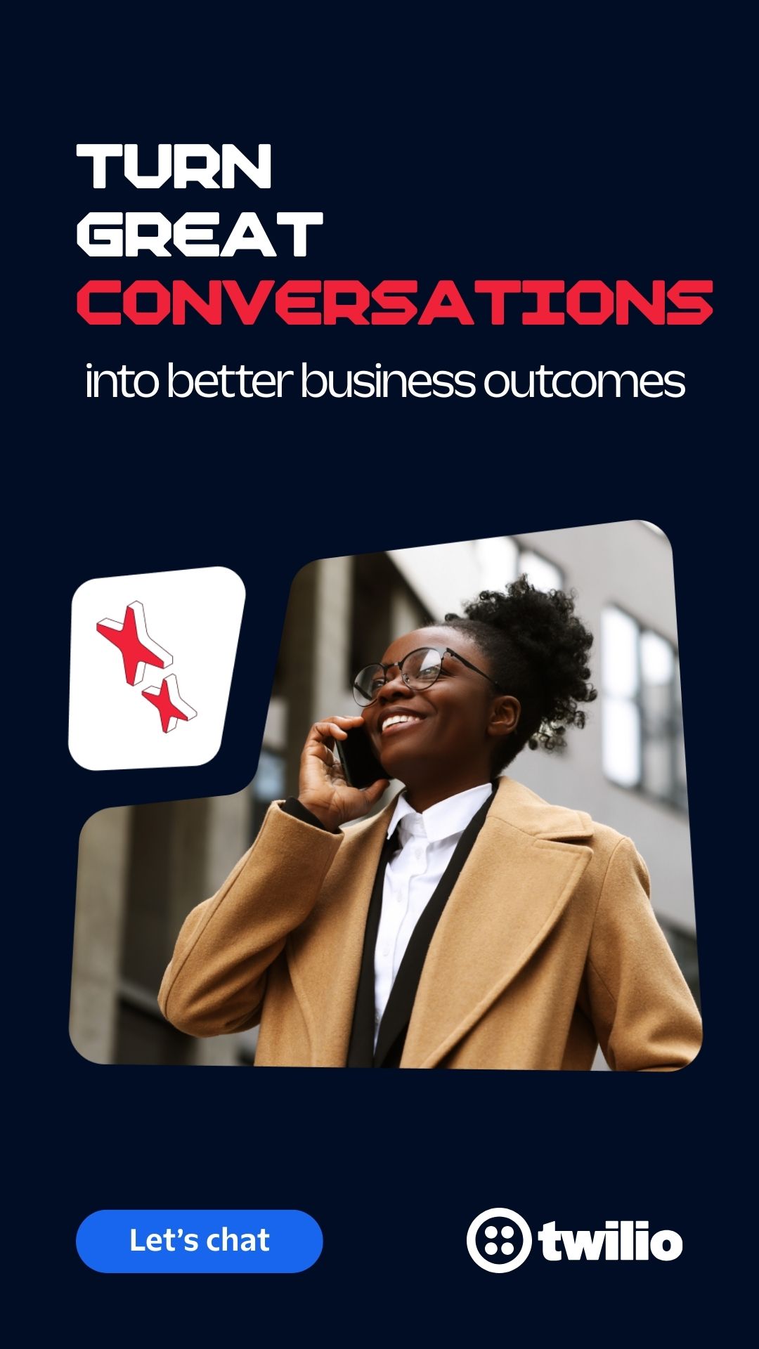 Twilio Facebook ad