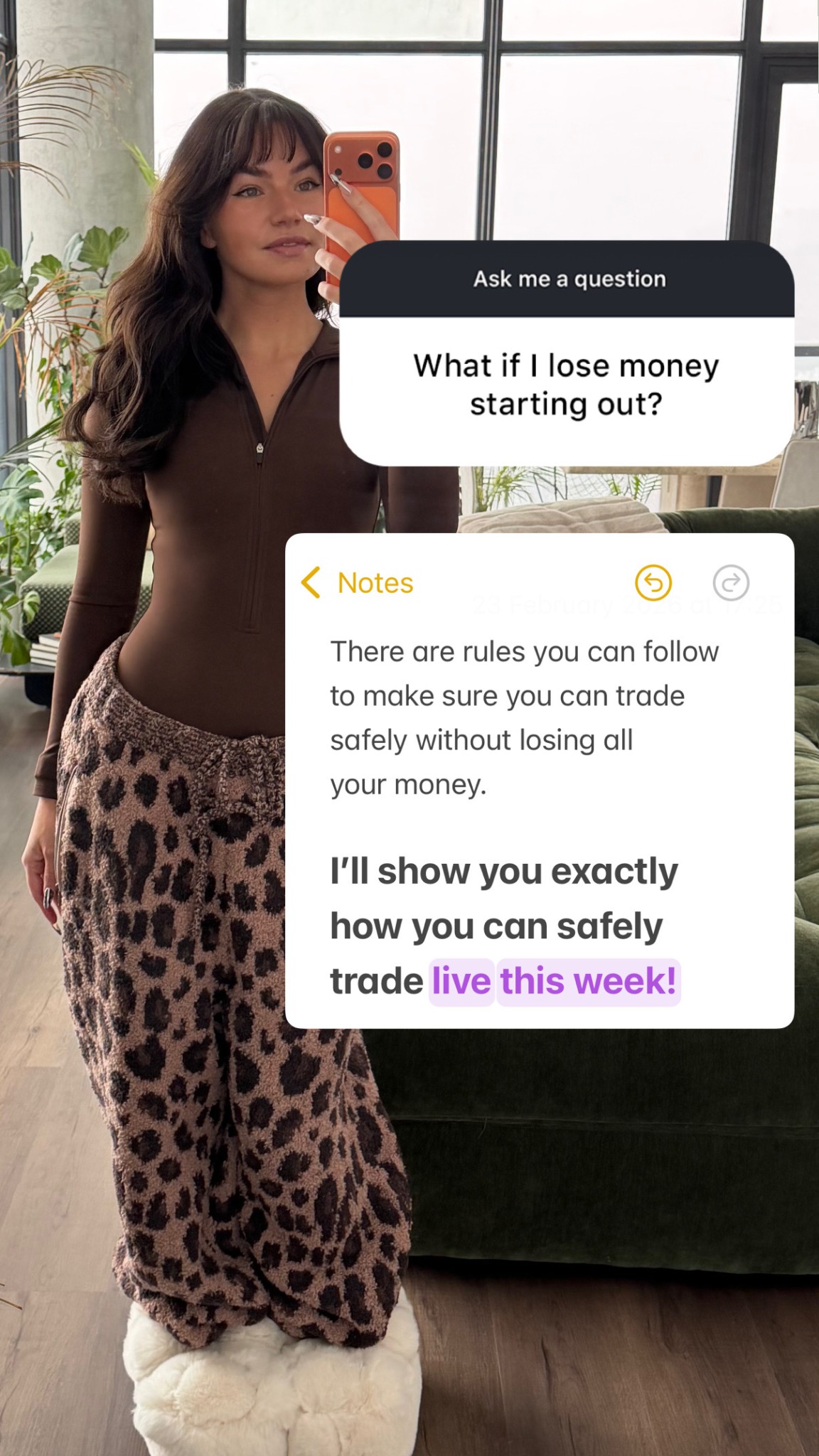 Tori Trades Facebook ad