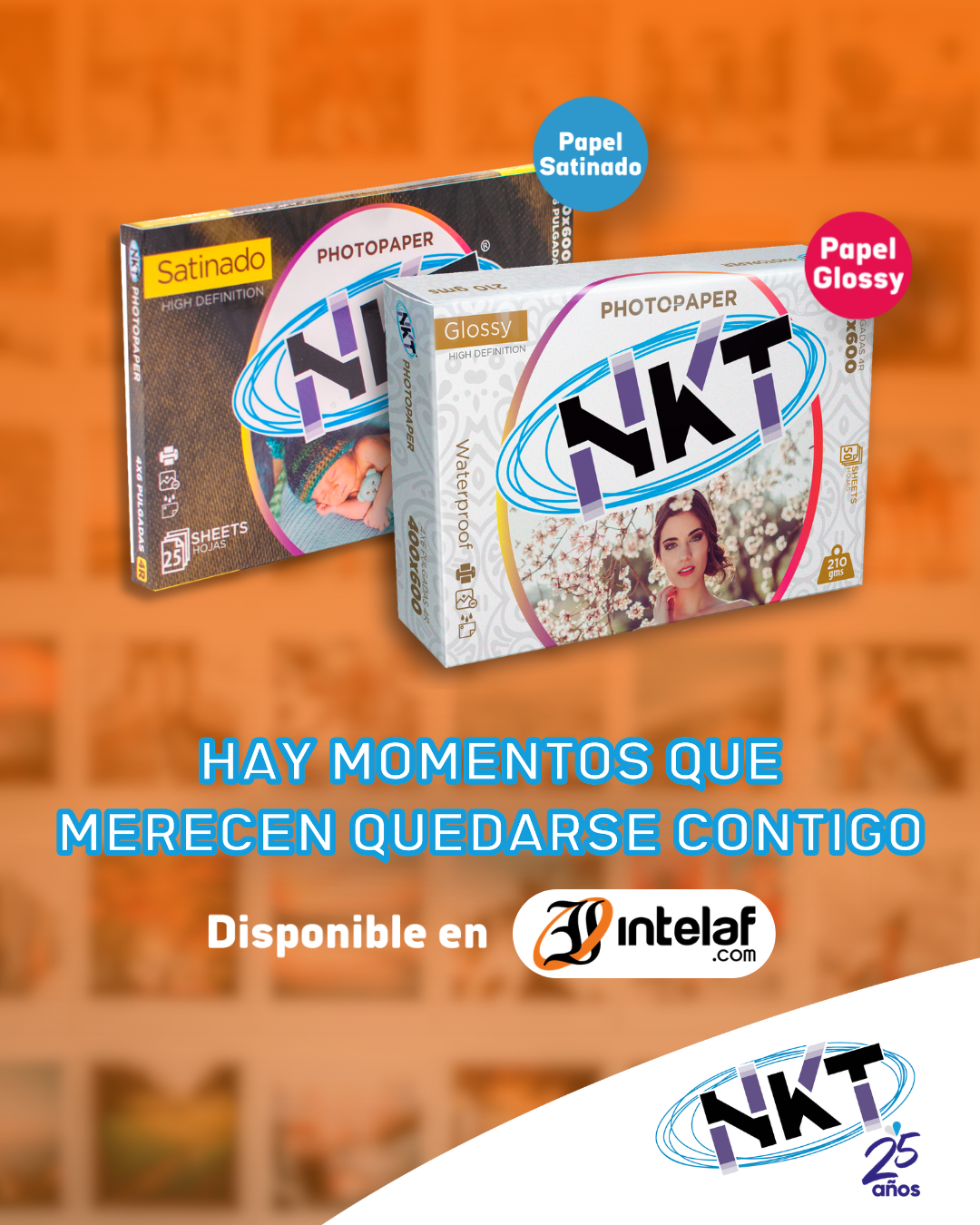 Nktproductsgt Facebook ad: Papel Fotográfico NKT