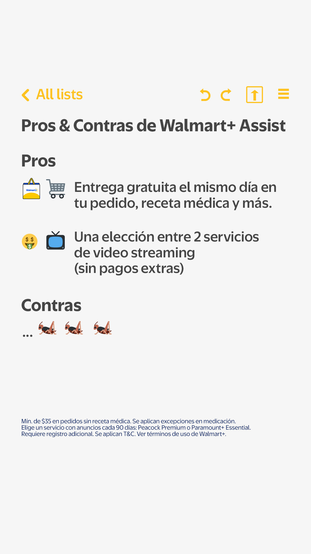 Walmart Facebook ad