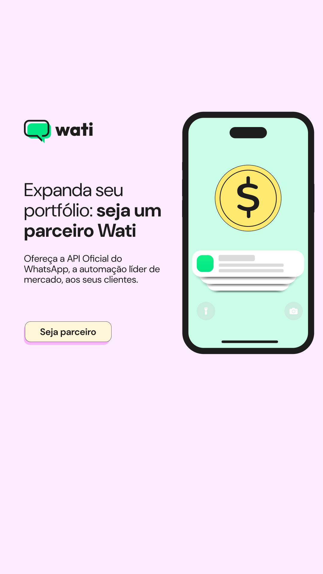 Wati Brasil Facebook ad