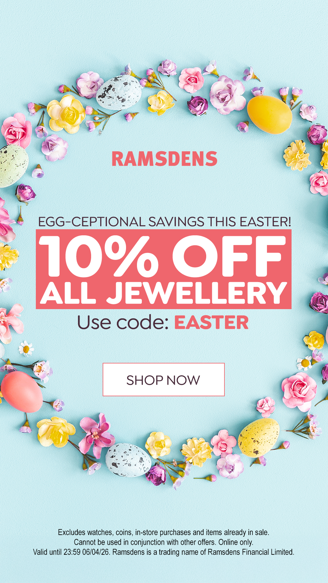 RAMSDENS Facebook ad
