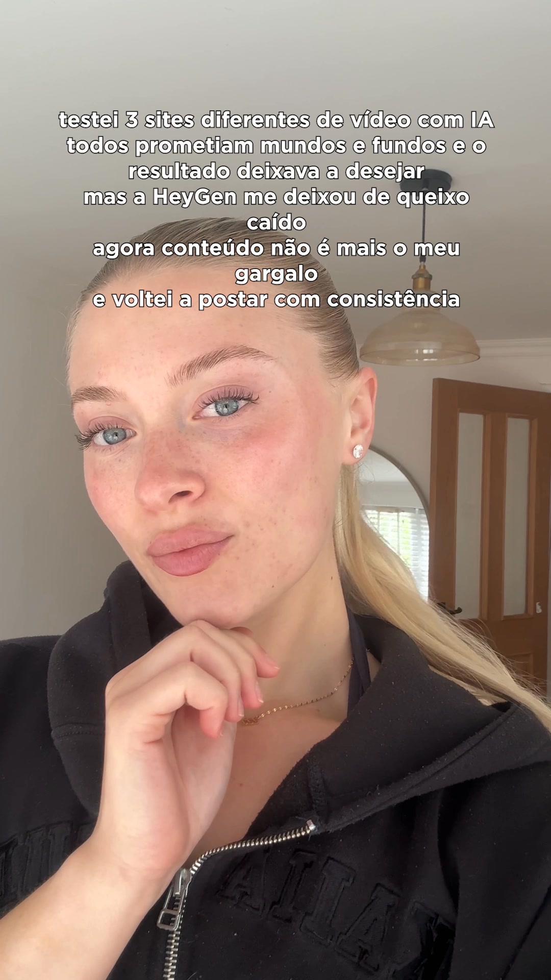 HeyGen Facebook ad: Gerador de vídeos HeyGen