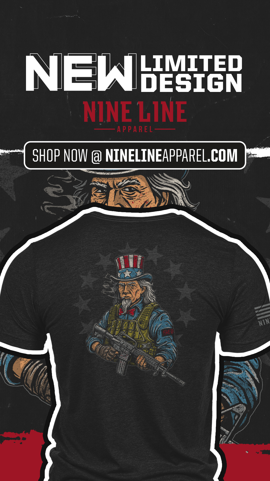 Nine Line Apparel Facebook ad