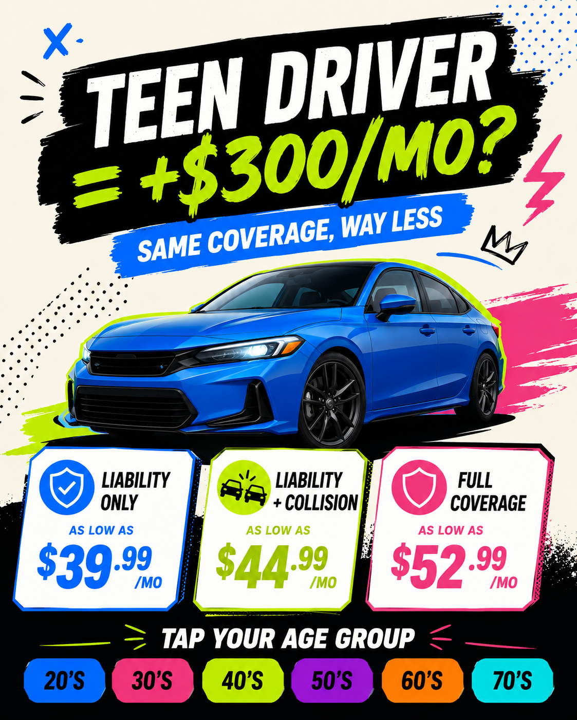 Lily Hughes Facebook ad