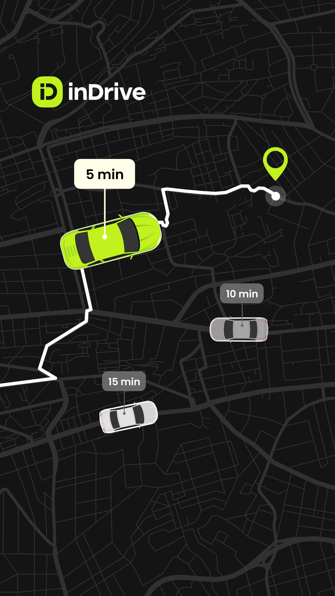 inDrive Facebook ad from Nov 15, 2025