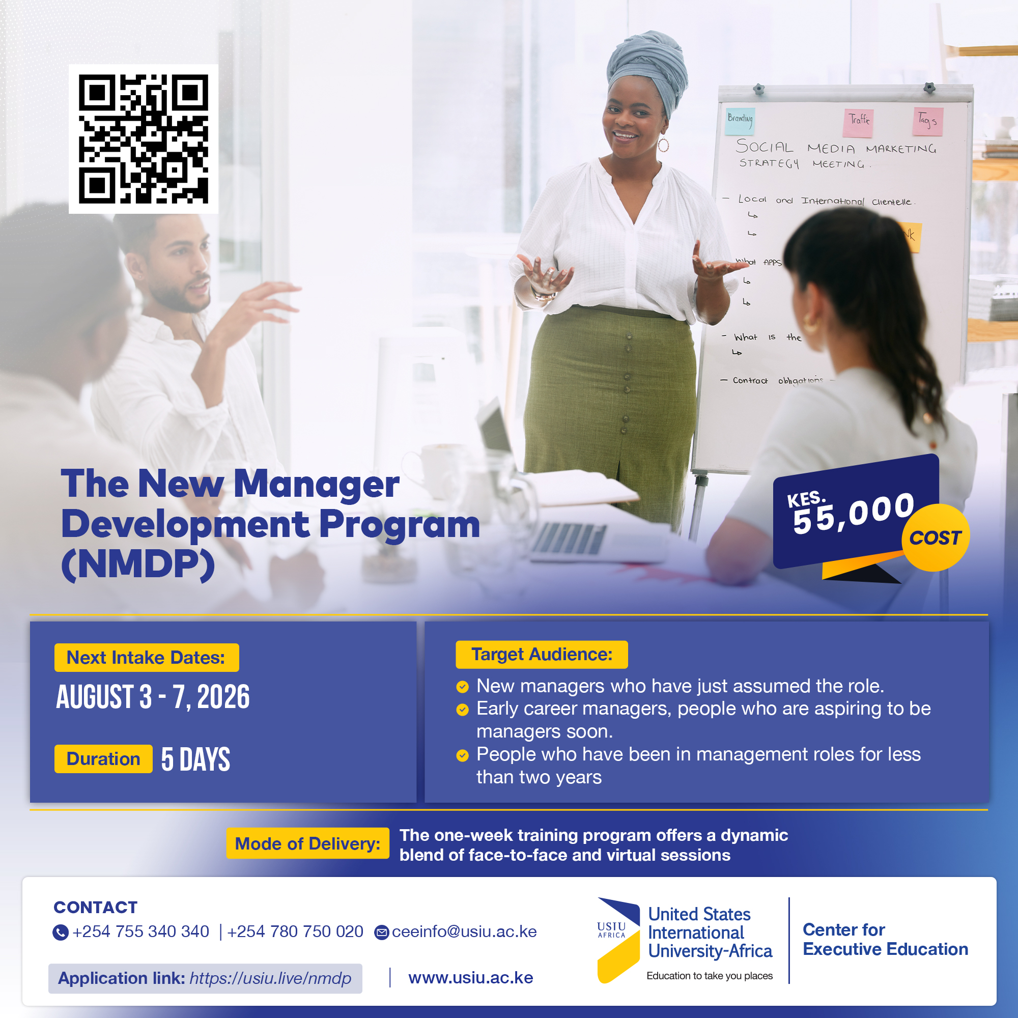 Center for Executive Education at USIU-Africa Facebook ad