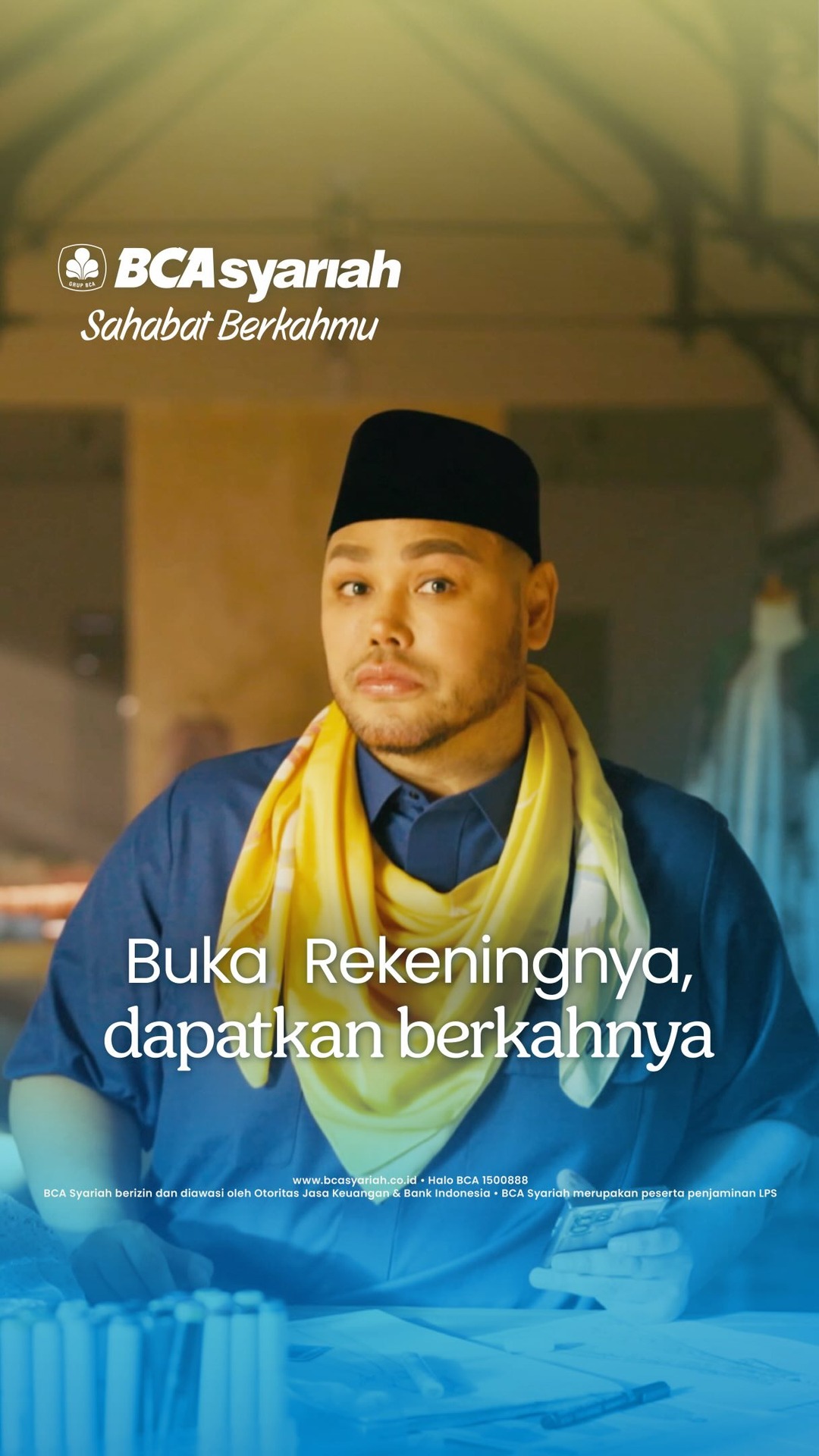 BCA Syariah Facebook ad: Buka rekening syariah kini lebih mudah bersama BSya…