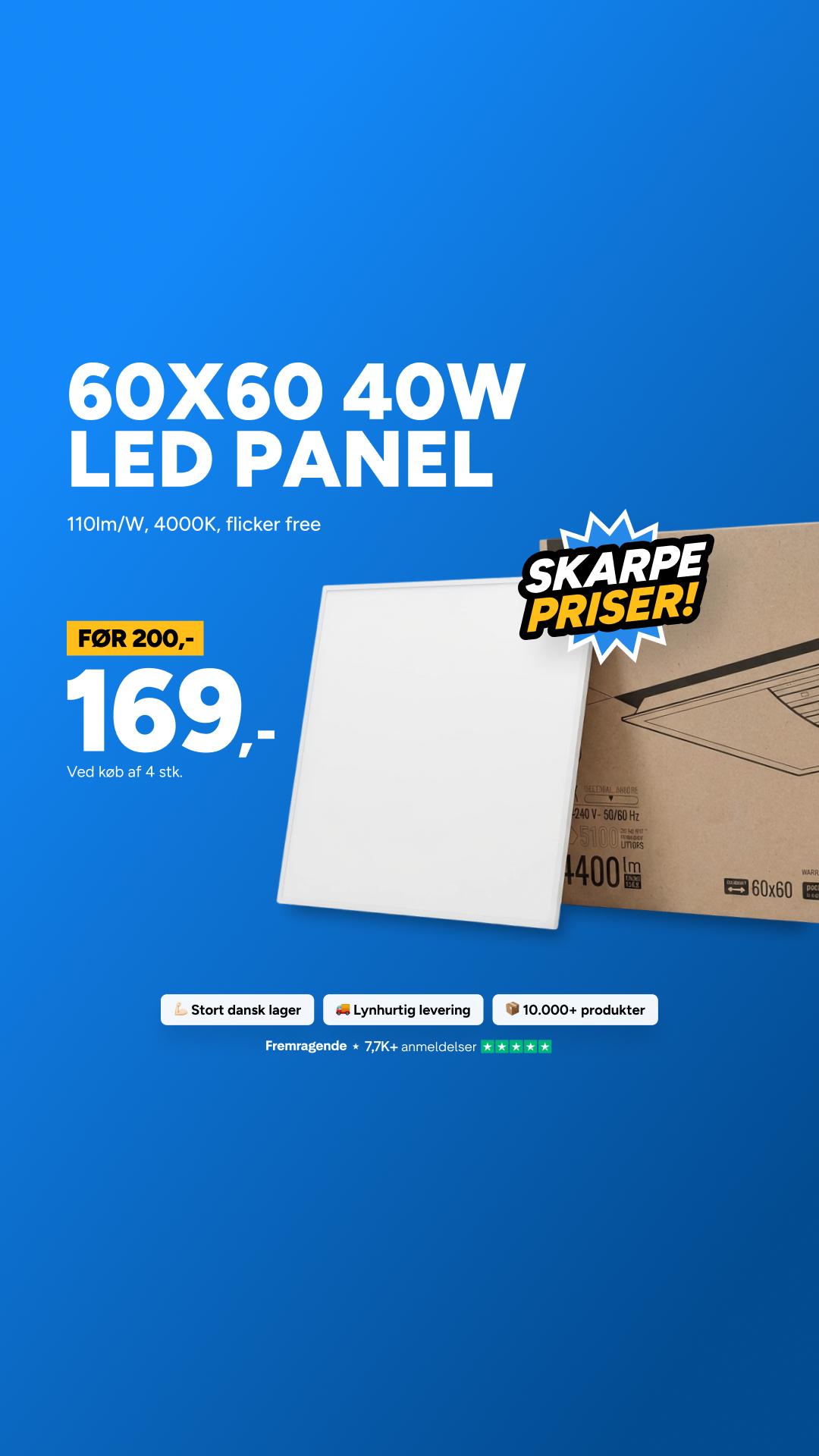 MrPerfect.dk - LED Mega Store Facebook ad