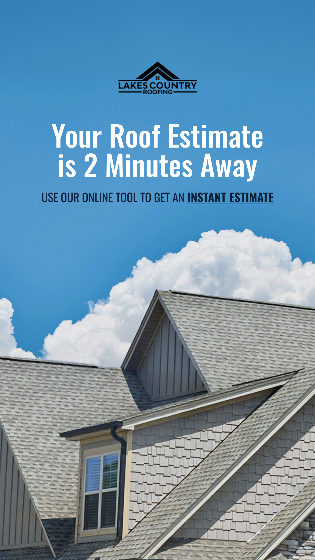 Lakes Country Roofing Facebook ad