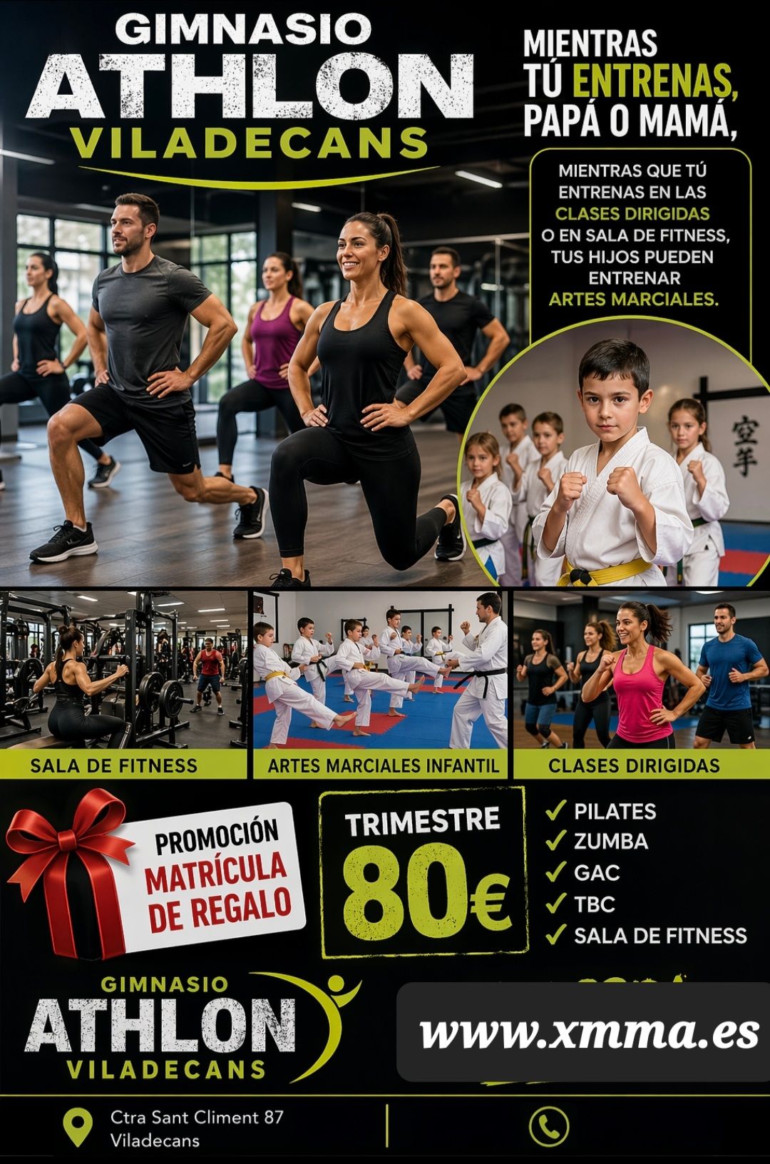 gimnasio_athlon_viladecans Facebook ad: Home - Gimnasio XMA Artes Marciales Viladecans