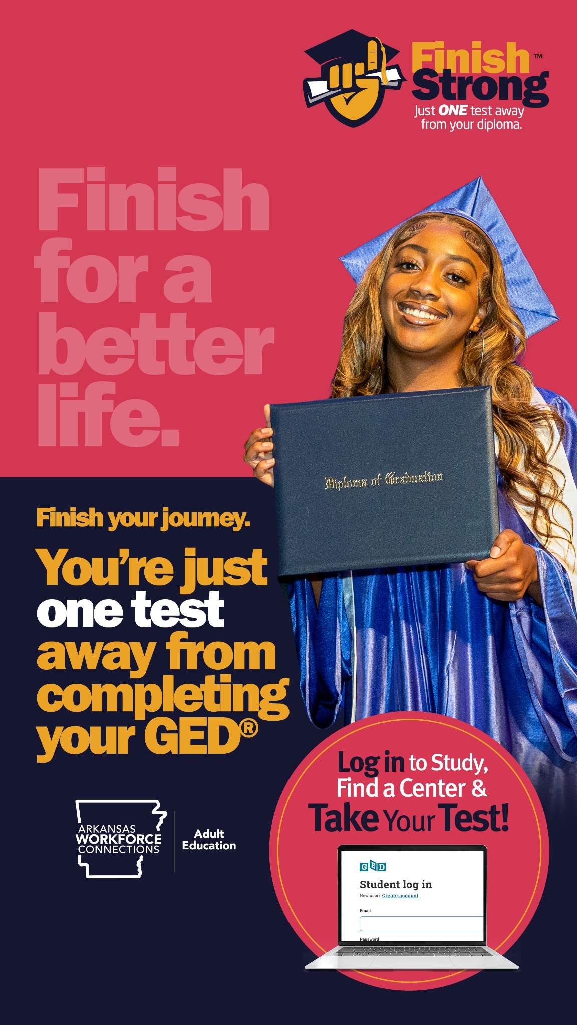 Arkansas Adult Education Facebook ad: Thursday, Sept 17, Free Event