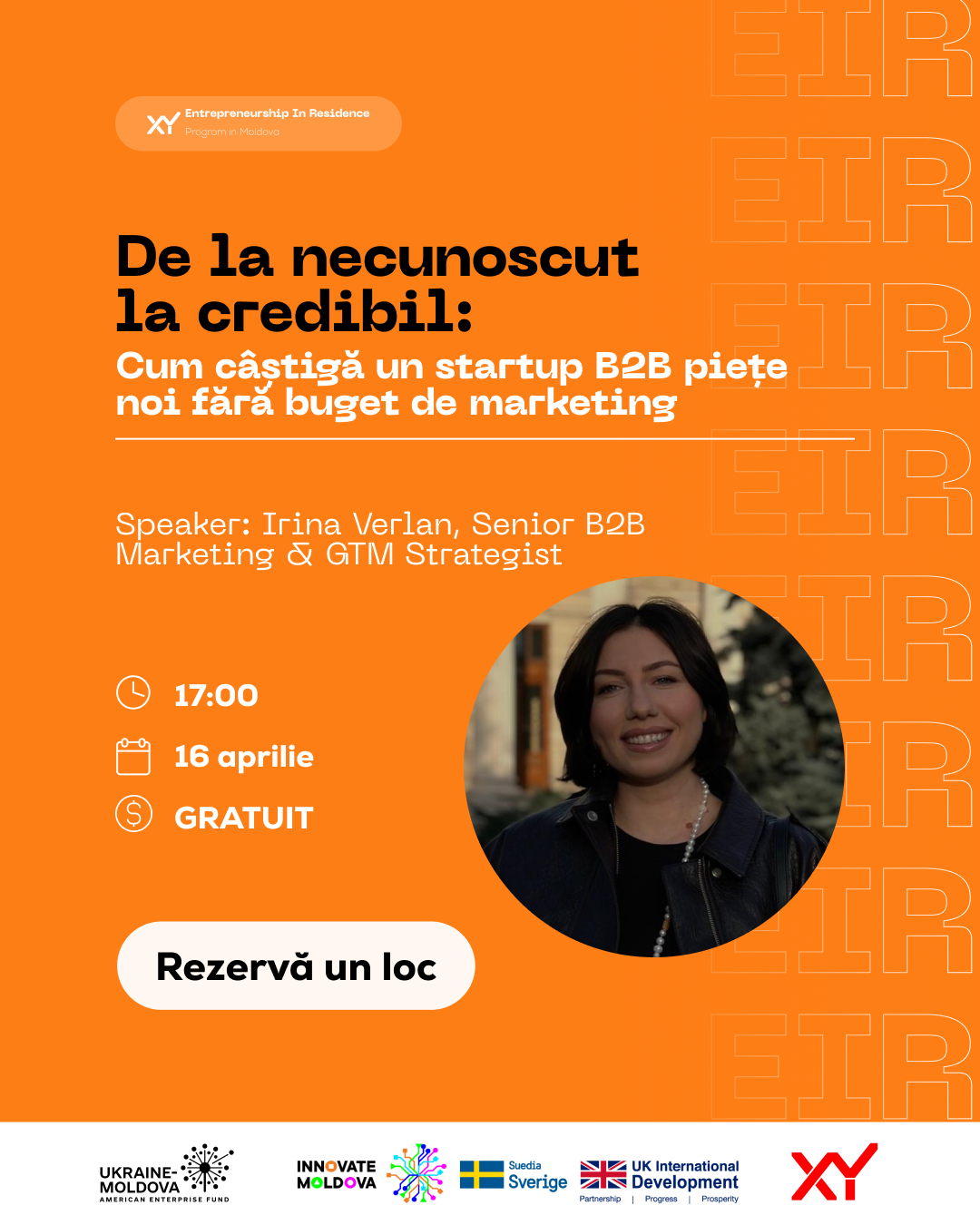 XY Partners Facebook ad: Participarea este gratuită. Completează formularul de…