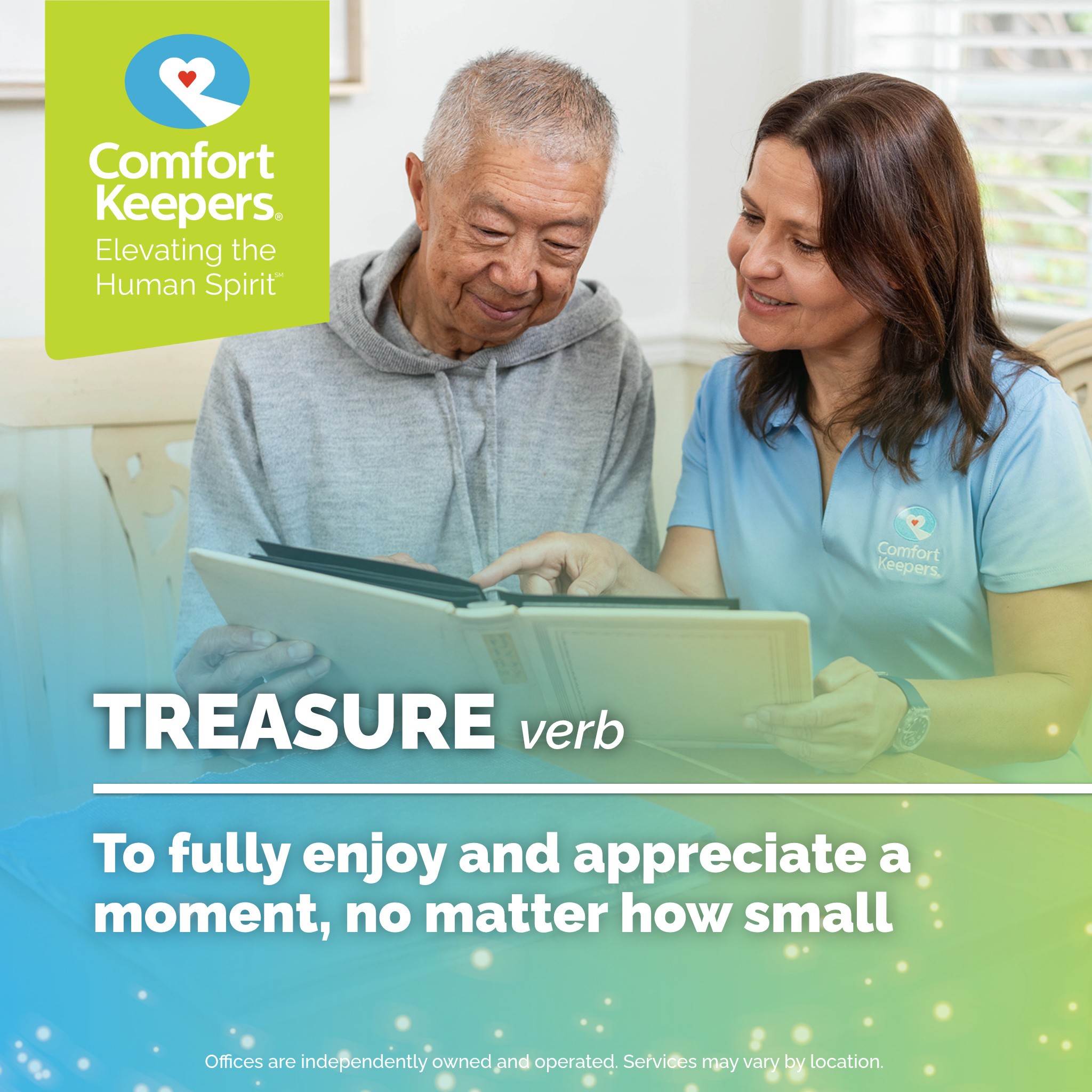 Comfort Keepers Home Office Facebook ad