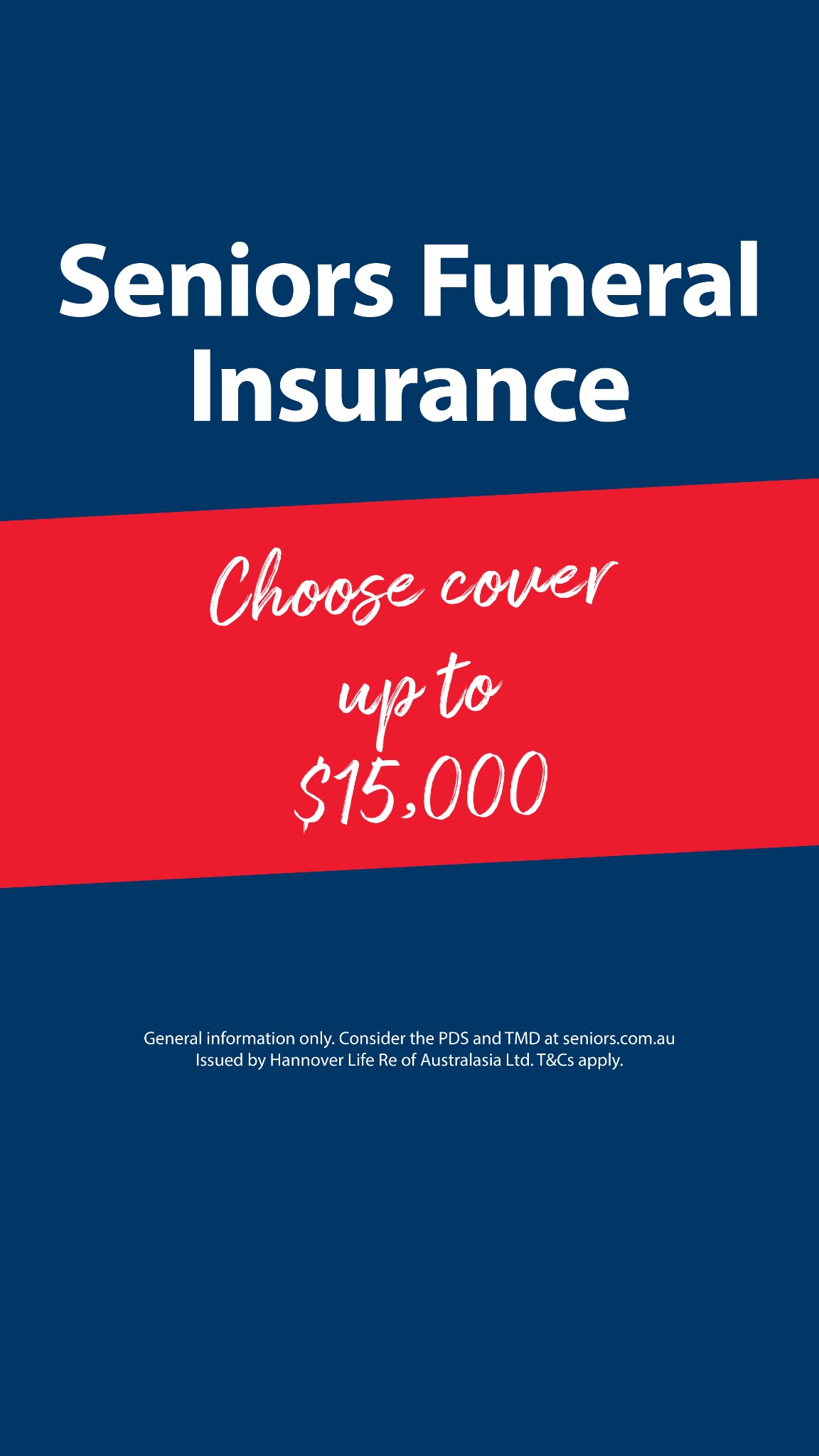 Australian Seniors Insurance Agency Facebook ad