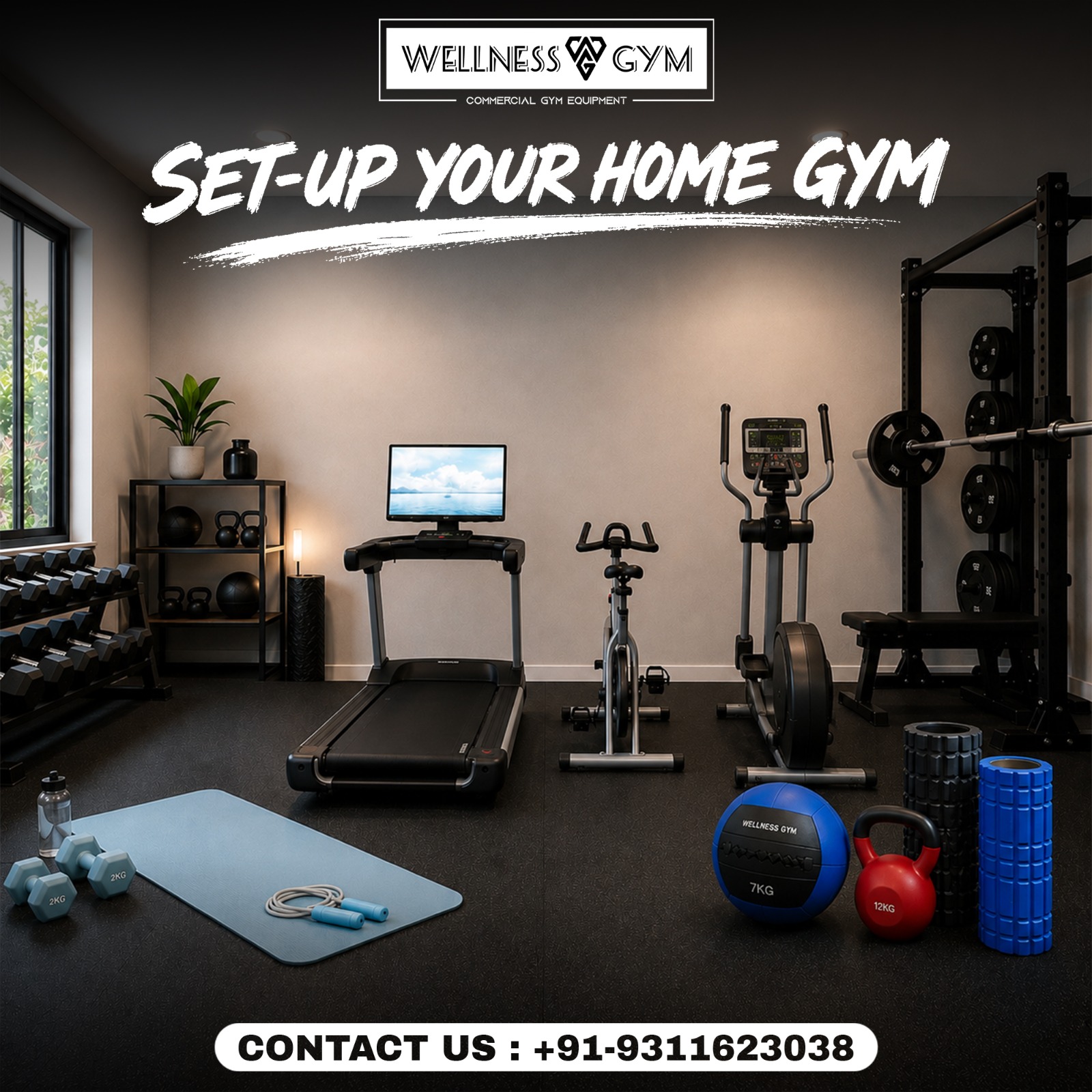 Wellness Gym Equipment Facebook ad