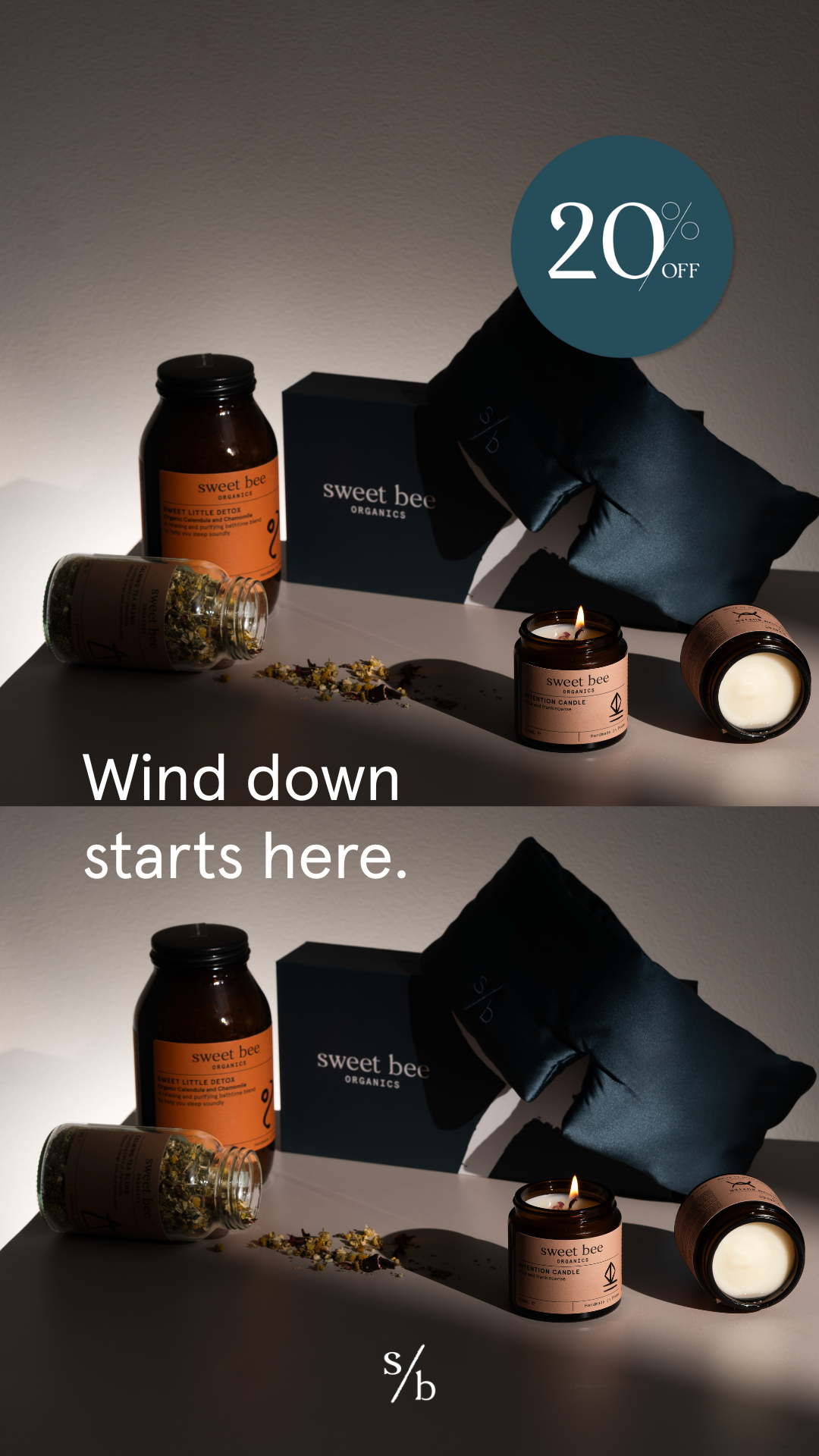 Sweet Bee Organics Facebook ad