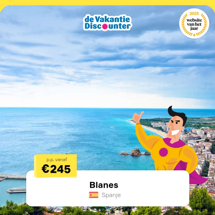 de VakantieDiscounter Facebook ad