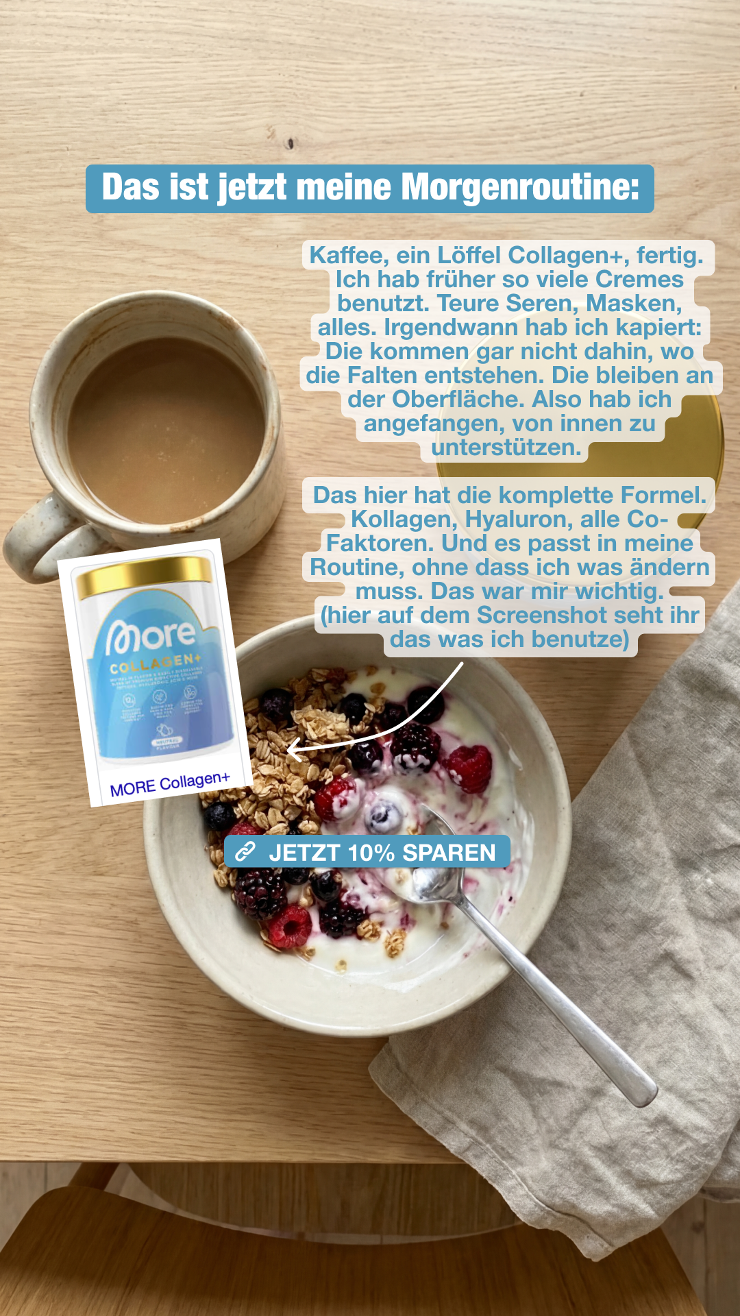 MORE Nutrition Facebook ad