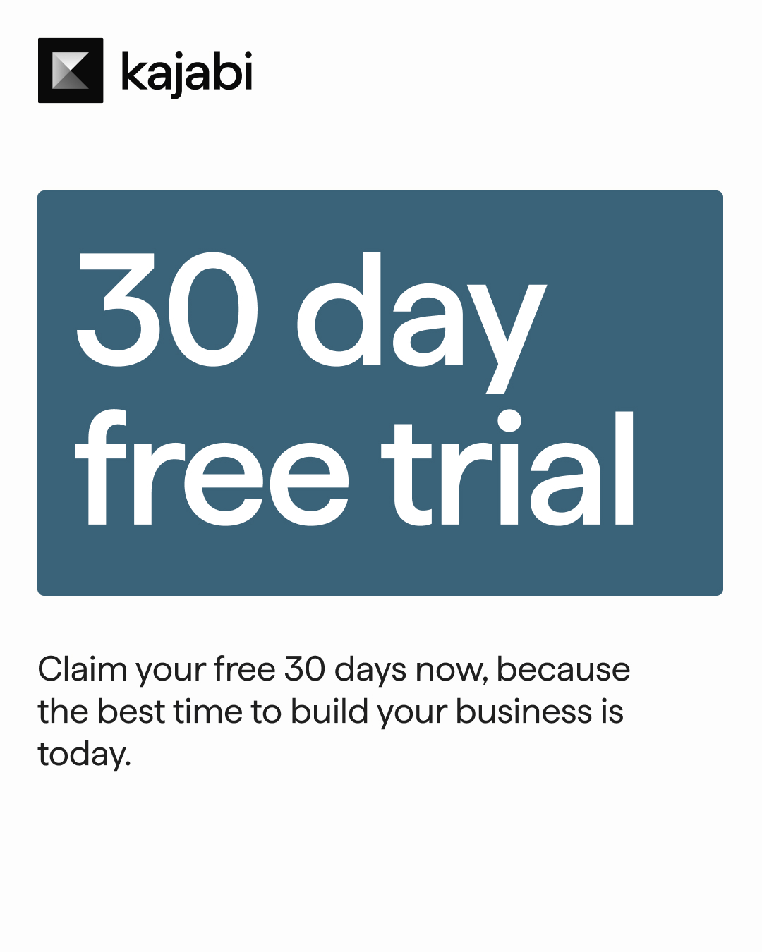 Kajabi Facebook ad