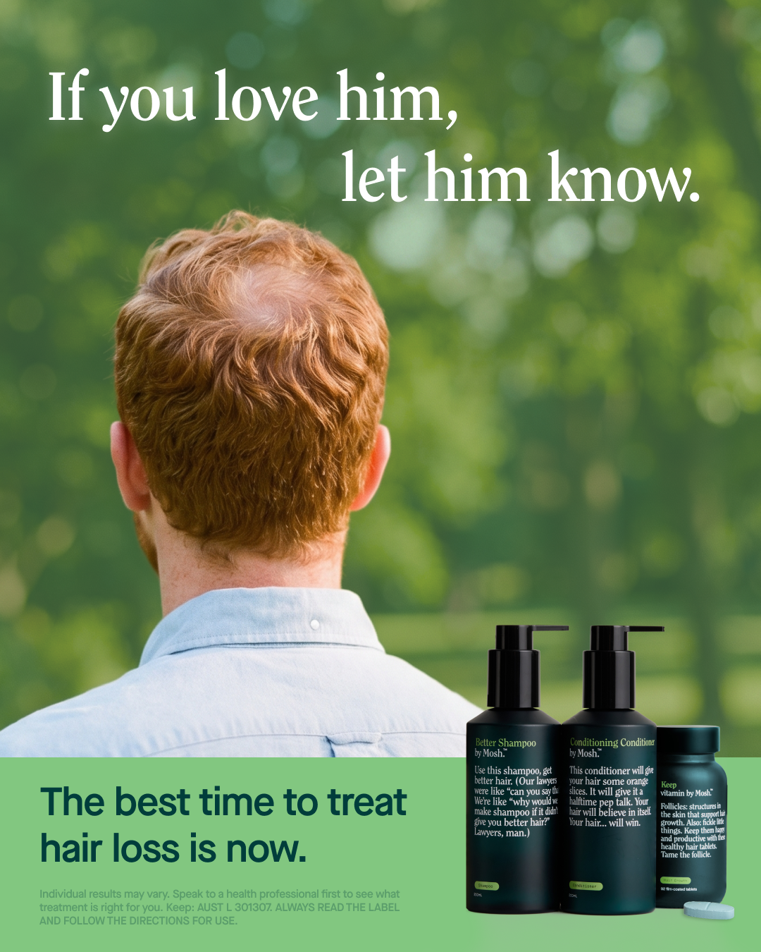 Mosh Facebook ad