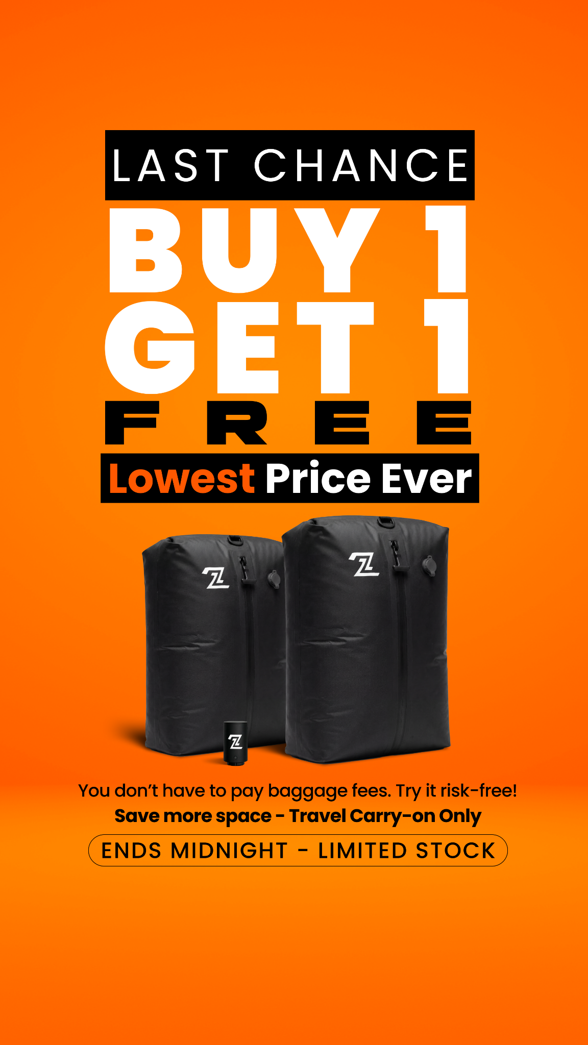 2packbag Facebook ad