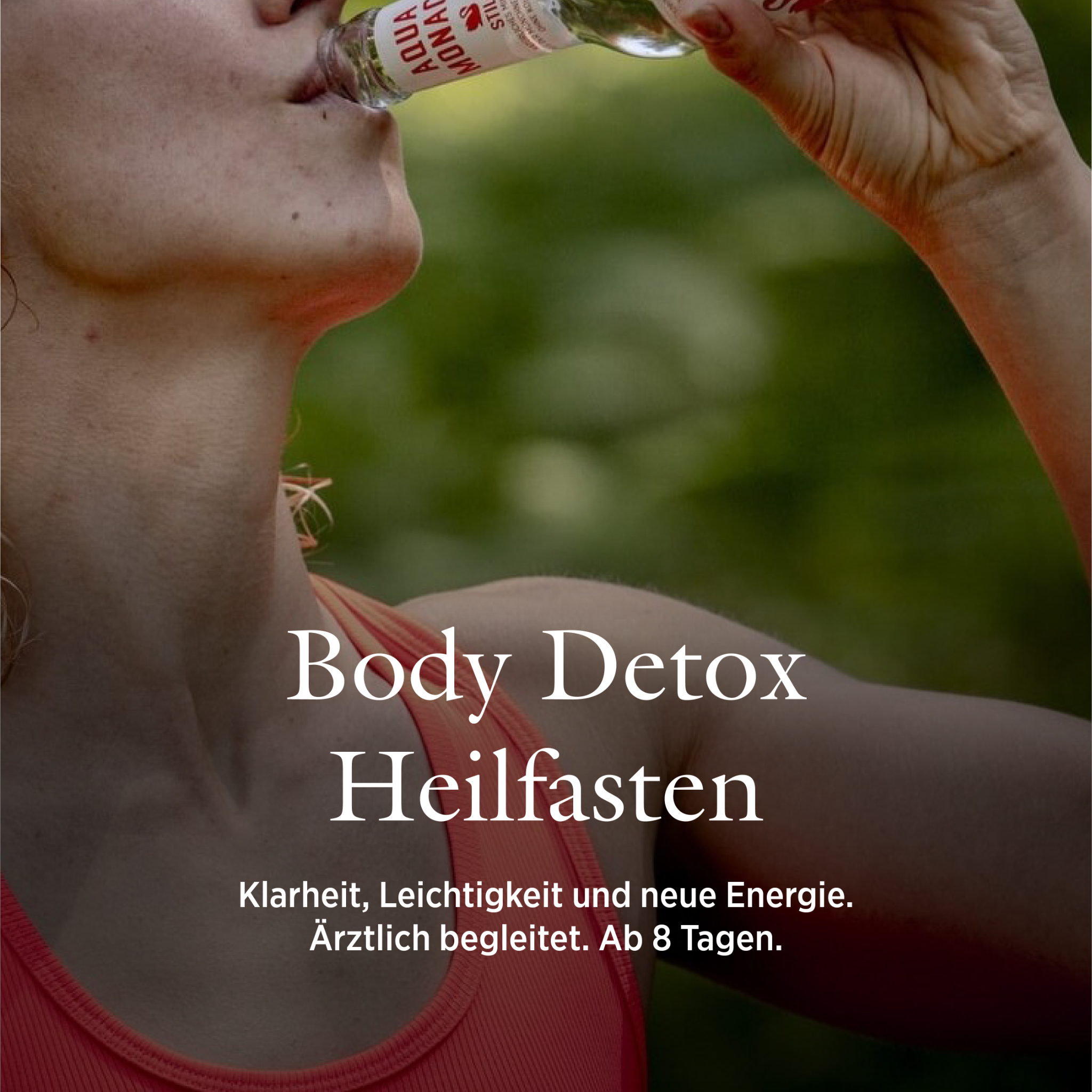 Tannerhof Facebook ad: Body Detox, Heilfasten am Tannerhof